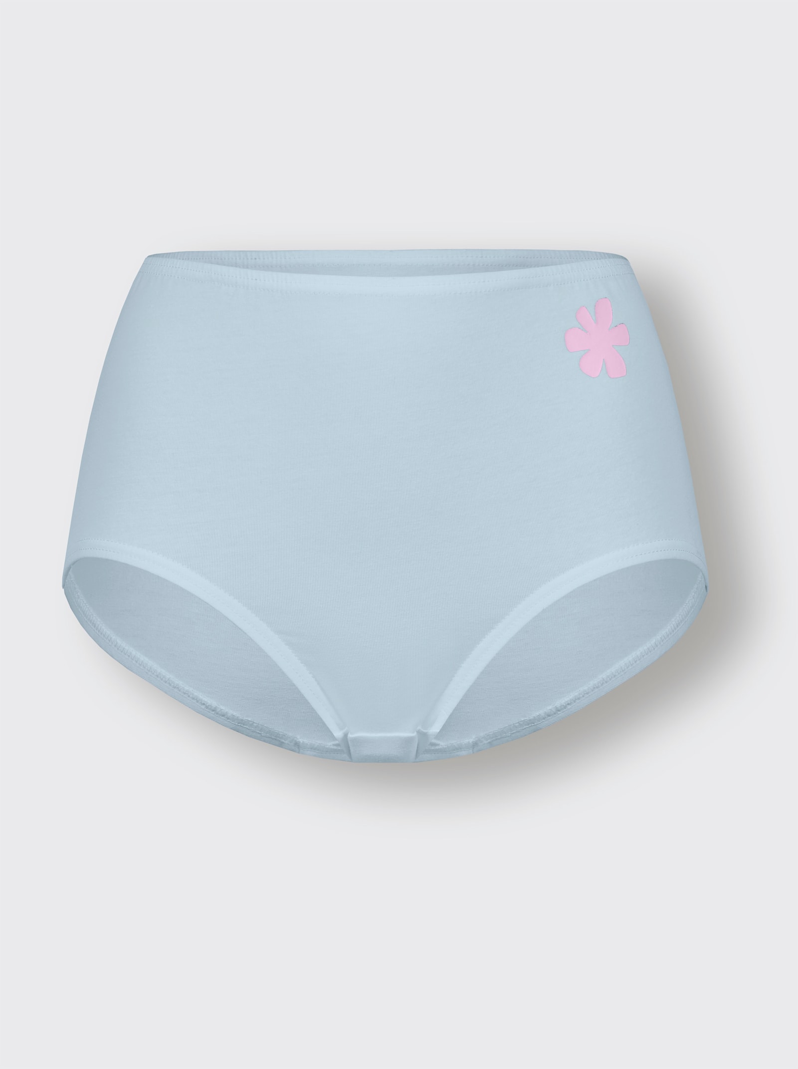 wäschepur Tailleslip - 2x lichtblauw + 2x vanille + 2x lila