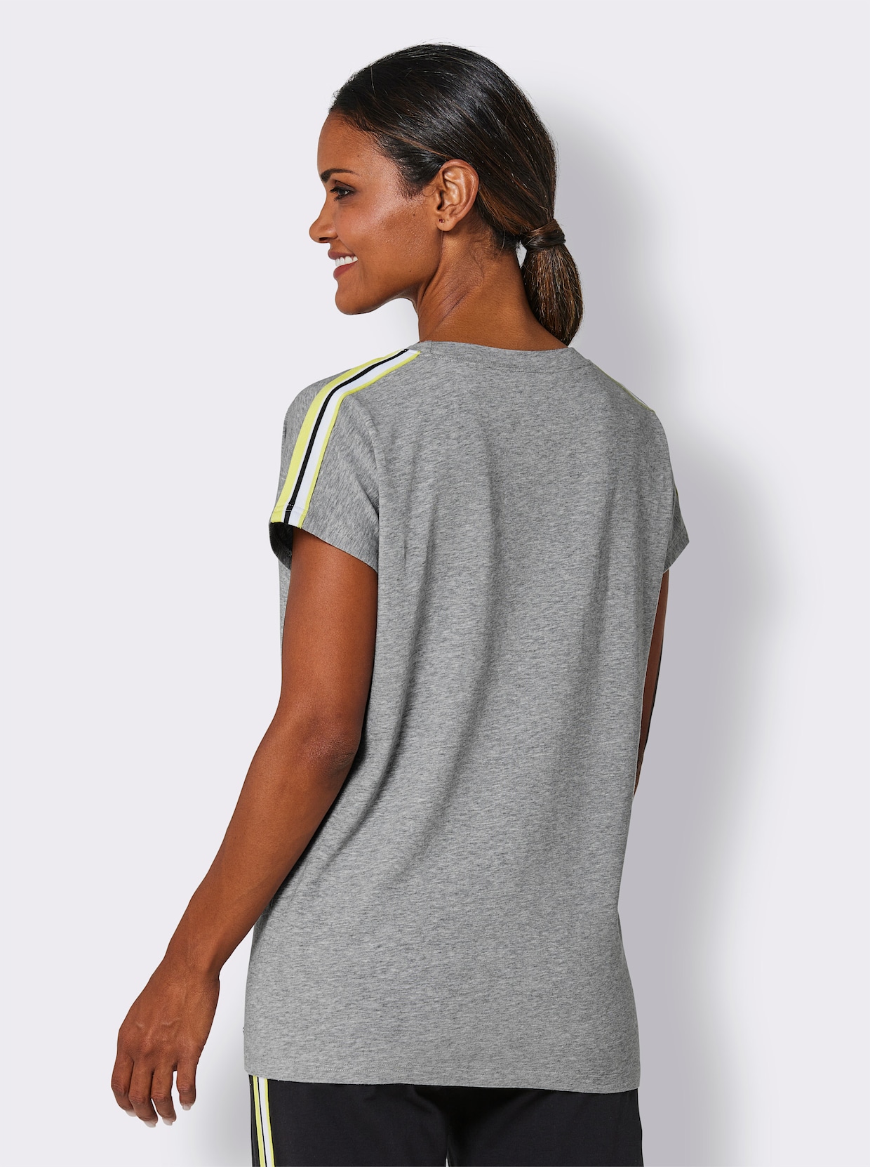 feel good T-shirt - gris chiné