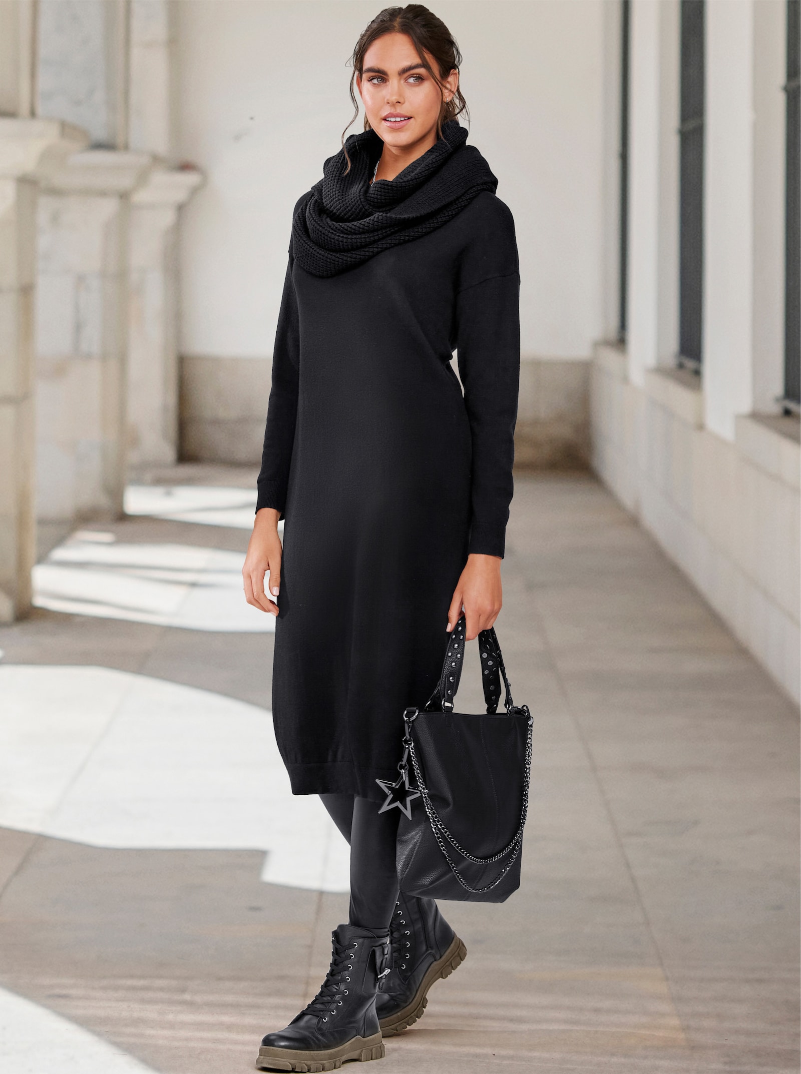 Andrea Conti Schnürstiefelette - schwarz