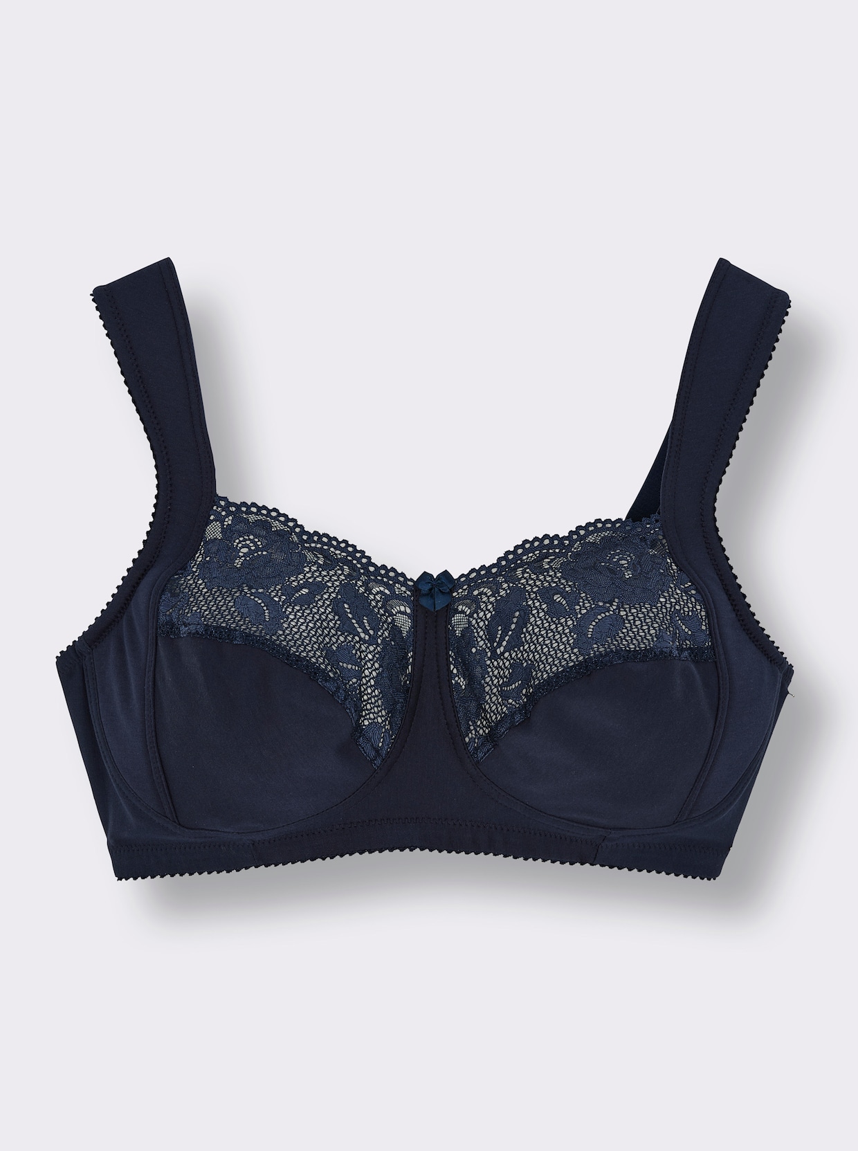 Entlastungs-BH ohne Bügel - marine