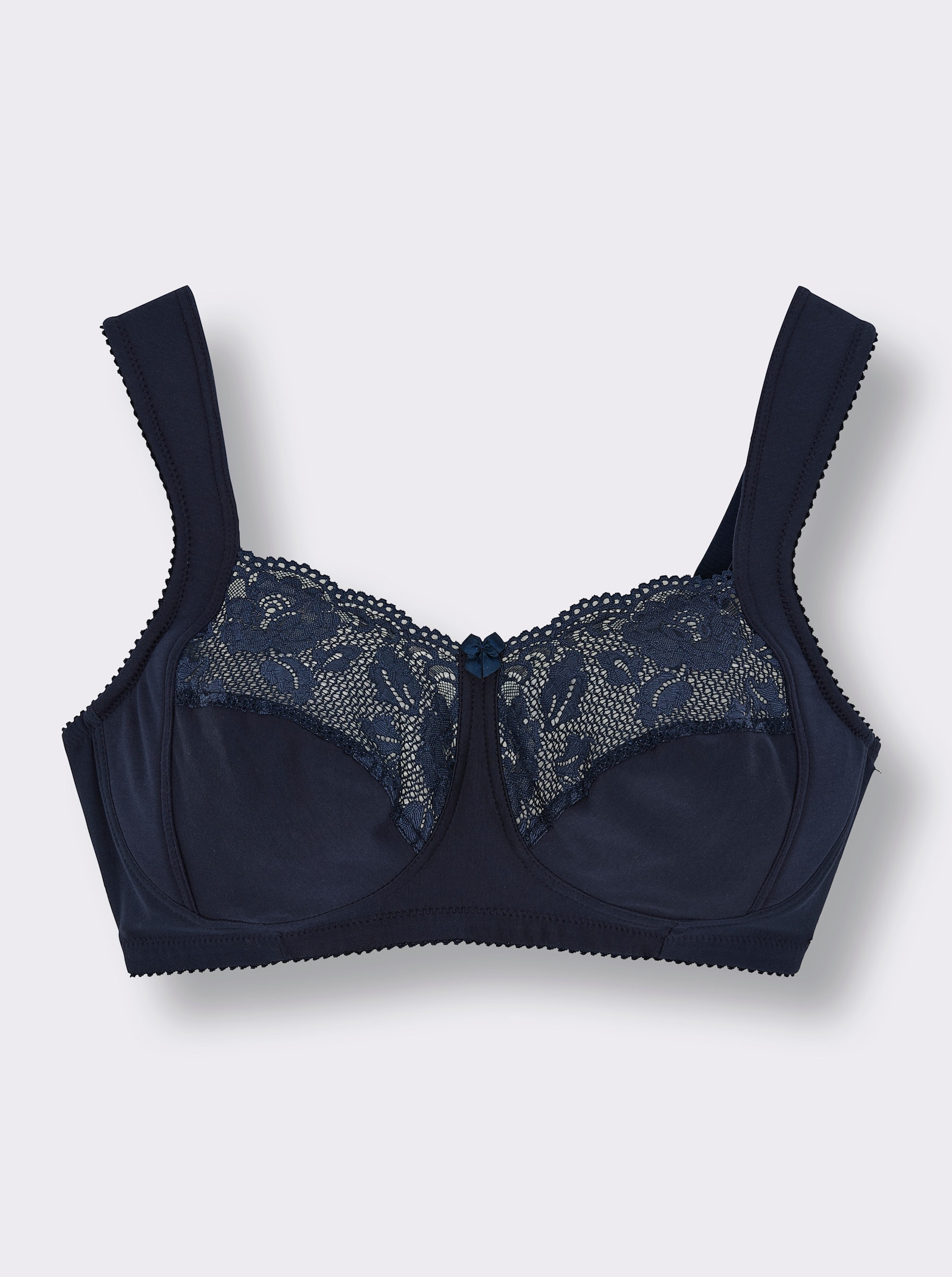 Entlastungs-BH ohne Bügel - marine