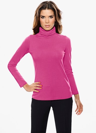 heine Rollkragen-Shirt - pink