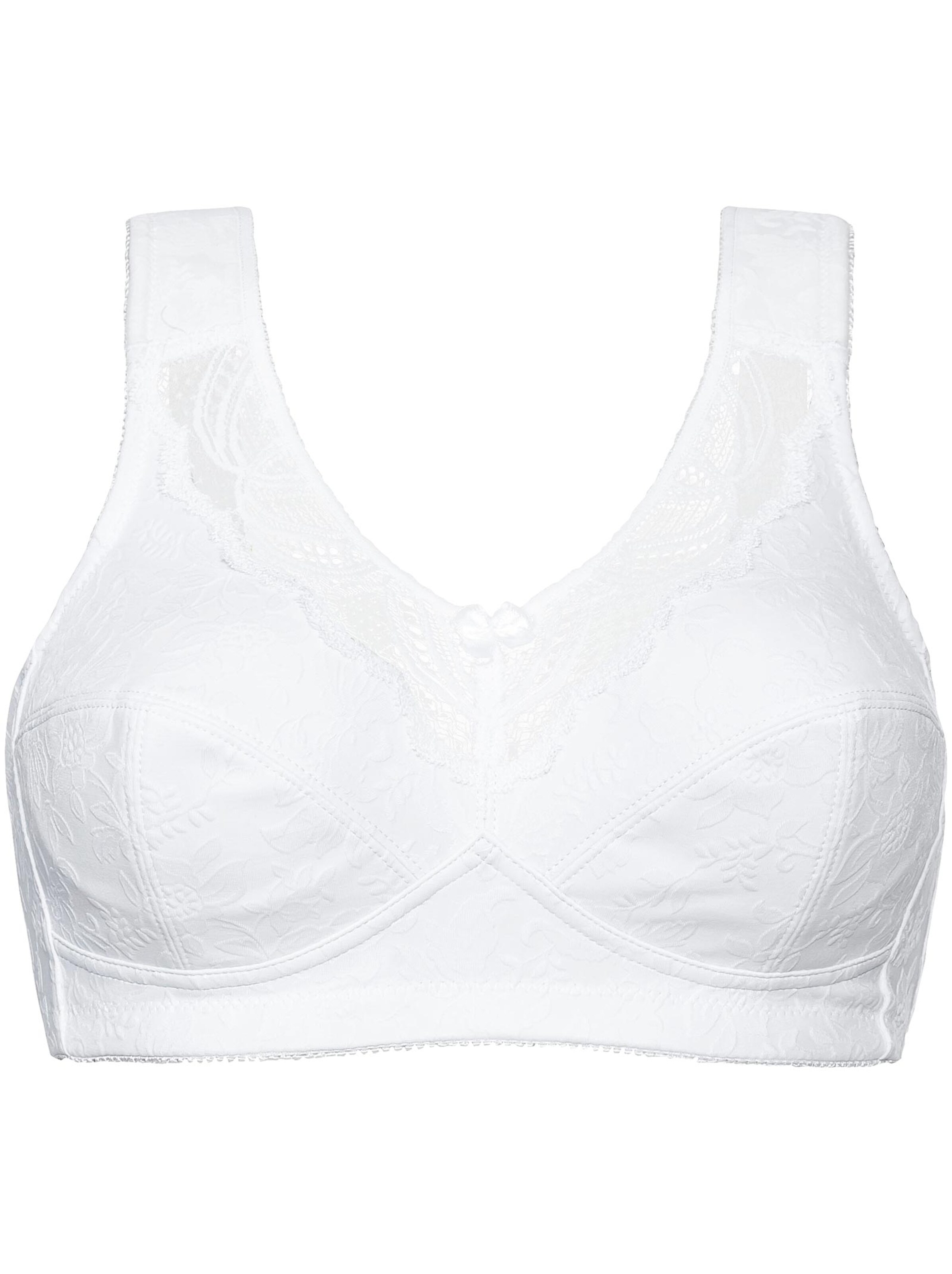 Susa Entlastungs-BH ohne Bügel - weiß