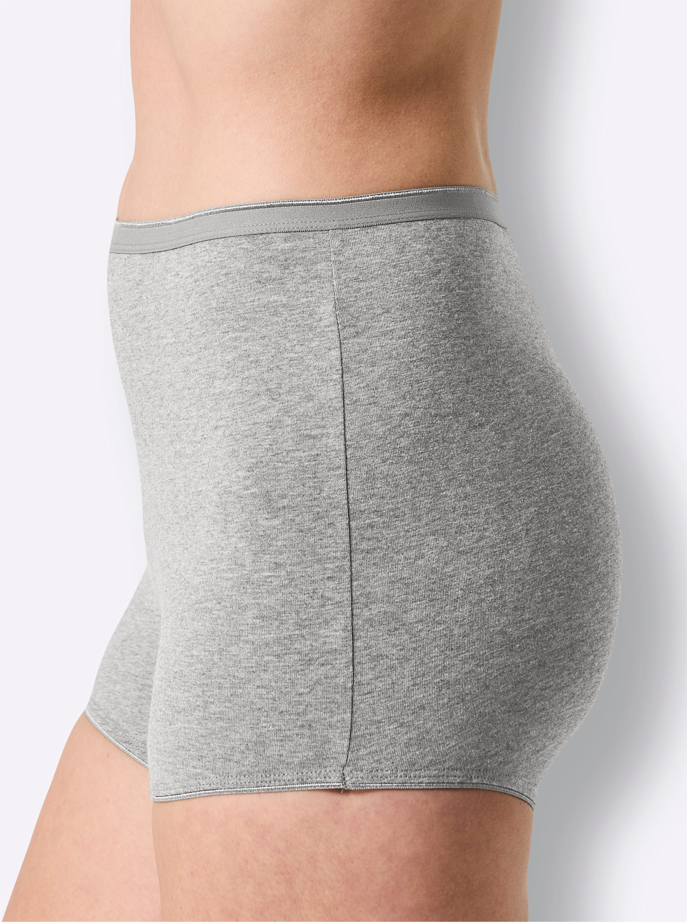 Panty 2x grijs gemêleerd + 2x antraciet gemêleerd, foto 4