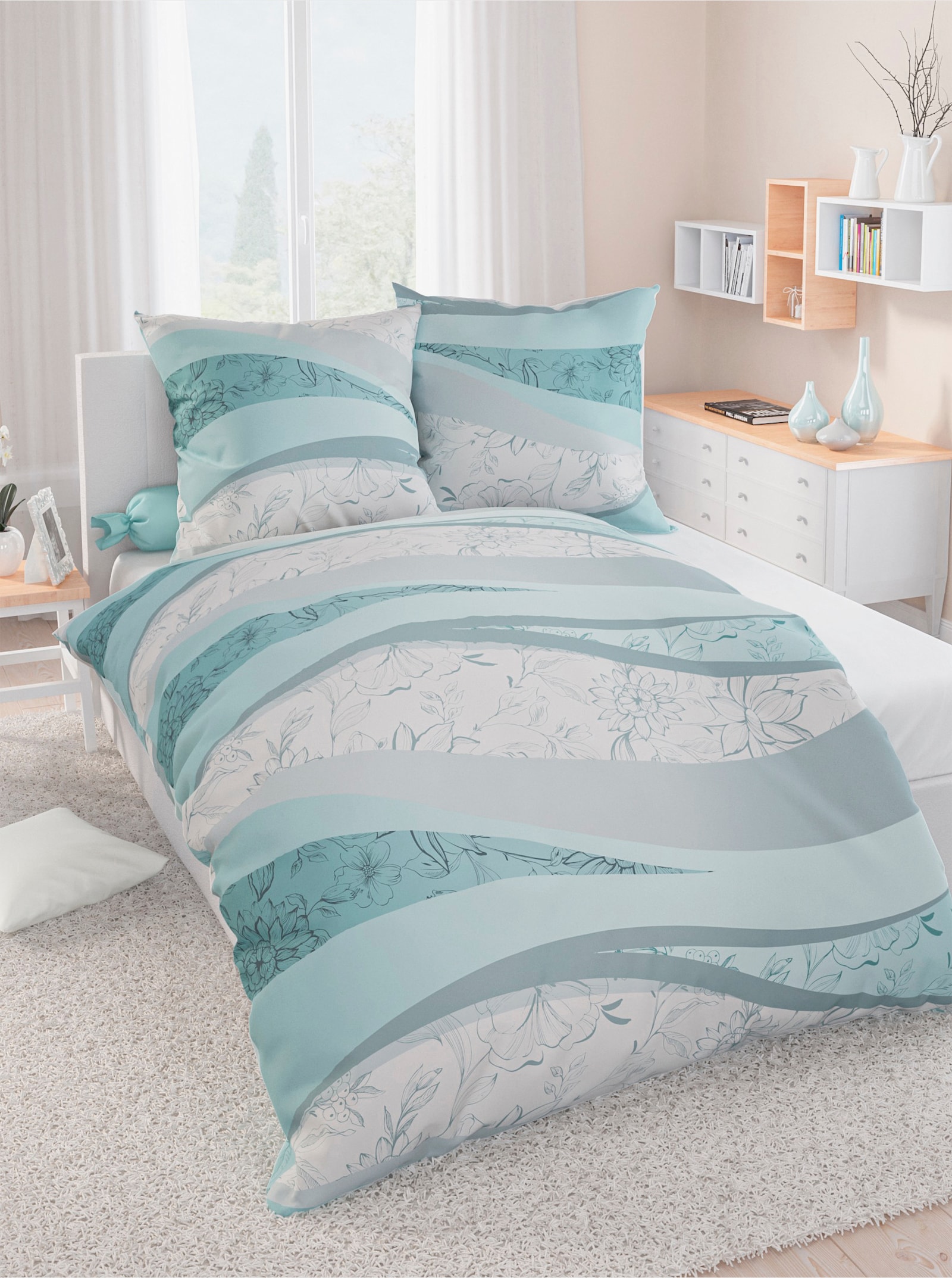 Biberna Bettwäsche - mint