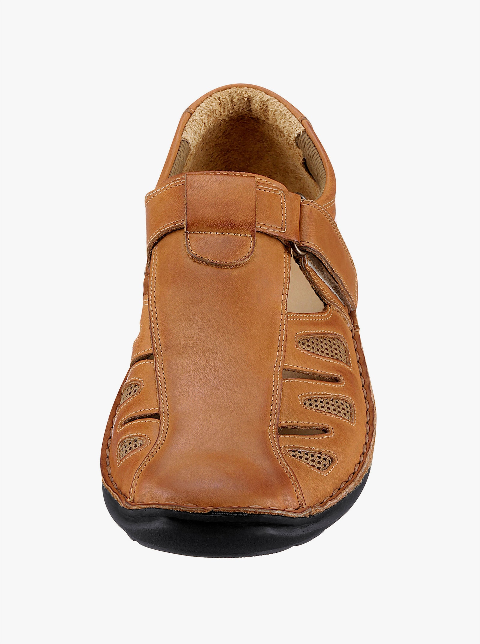 airsoft comfort+ Klettschuh mit seitlichen Netzeinsätzen - camel