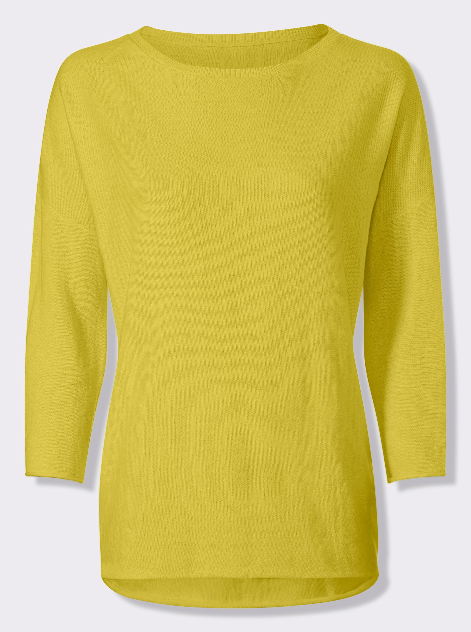 heine Pull en coton avec bords roulés - citron vert