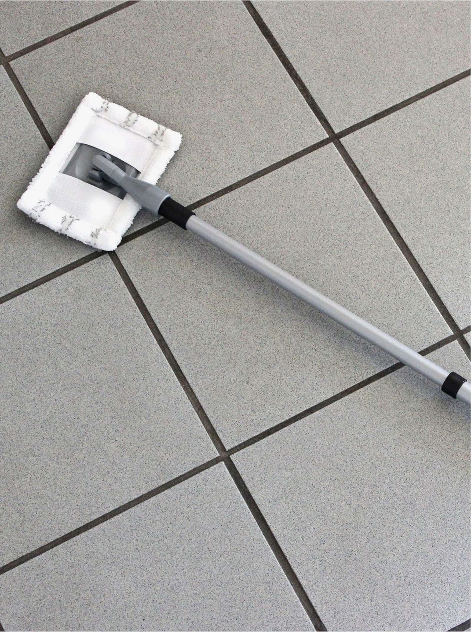 Bad- und Fliesenwischer - grau