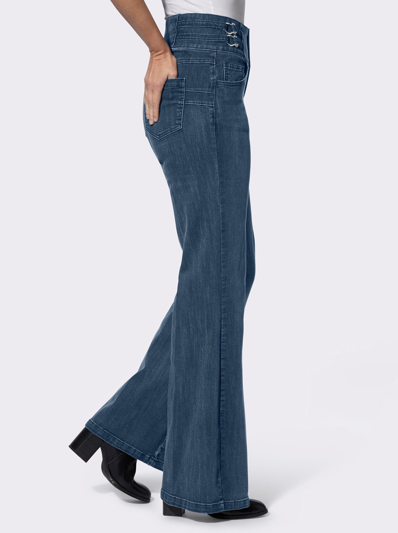 heine Jean bootcut - bleu délavé