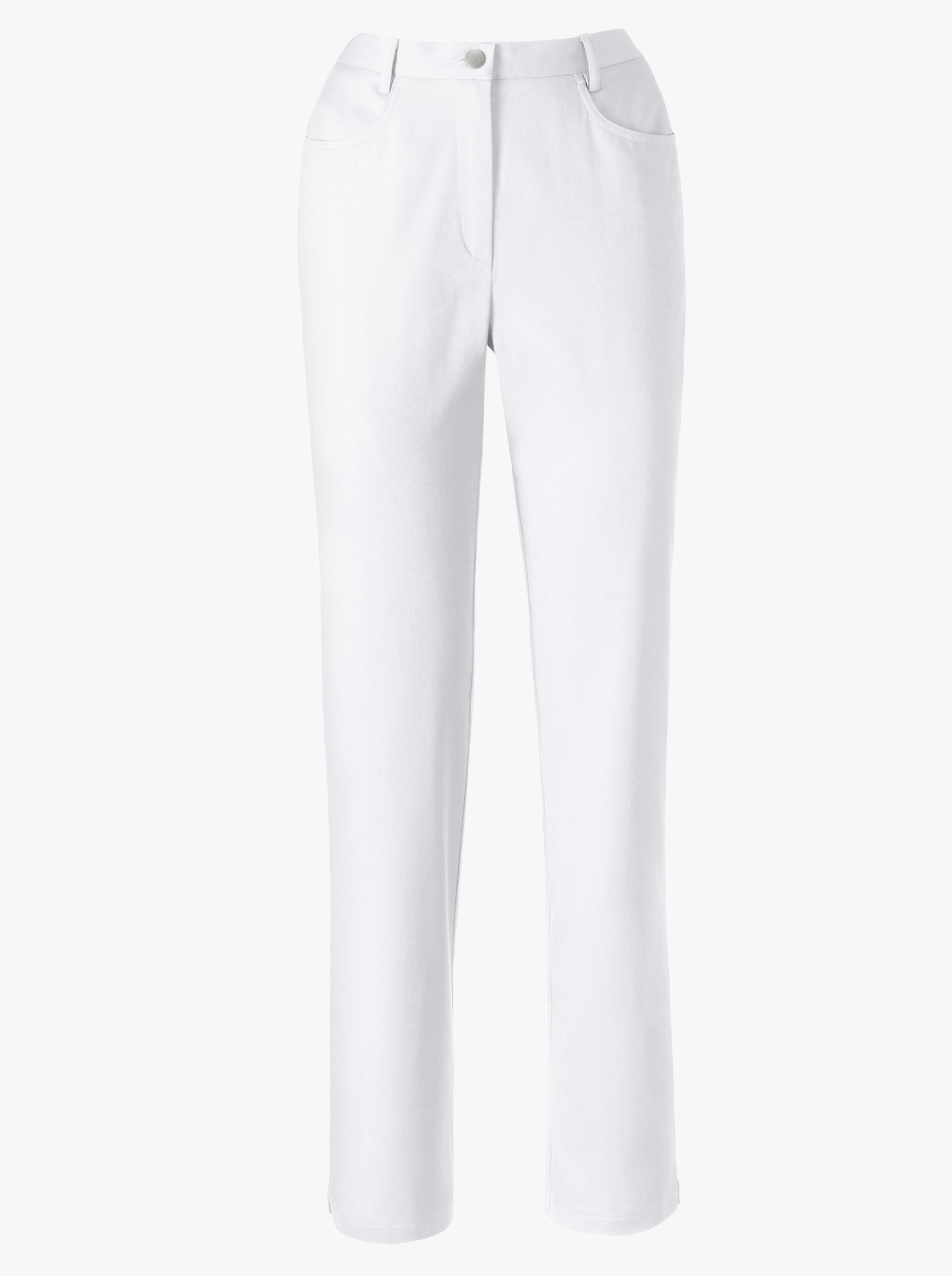 Jeans mit Stretch-Anteil - weiß