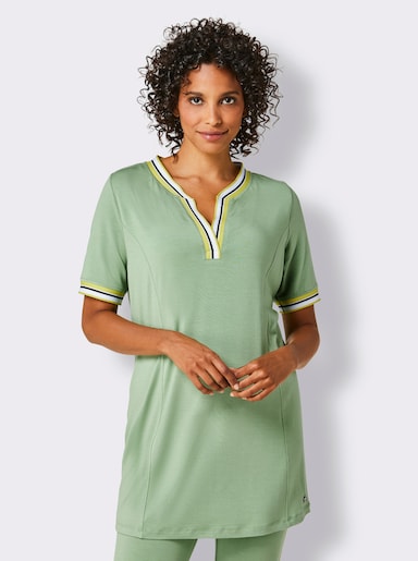 CREATION L PREMIUM Modal-Longshirt - eucalyptus