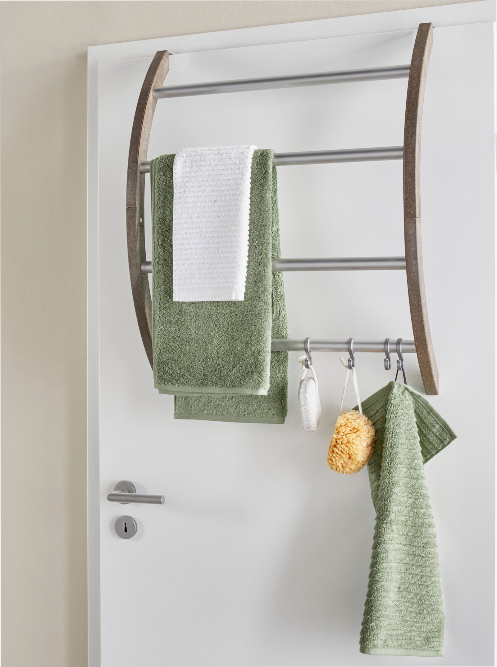 heine home Handtuchhalter - buchefarben