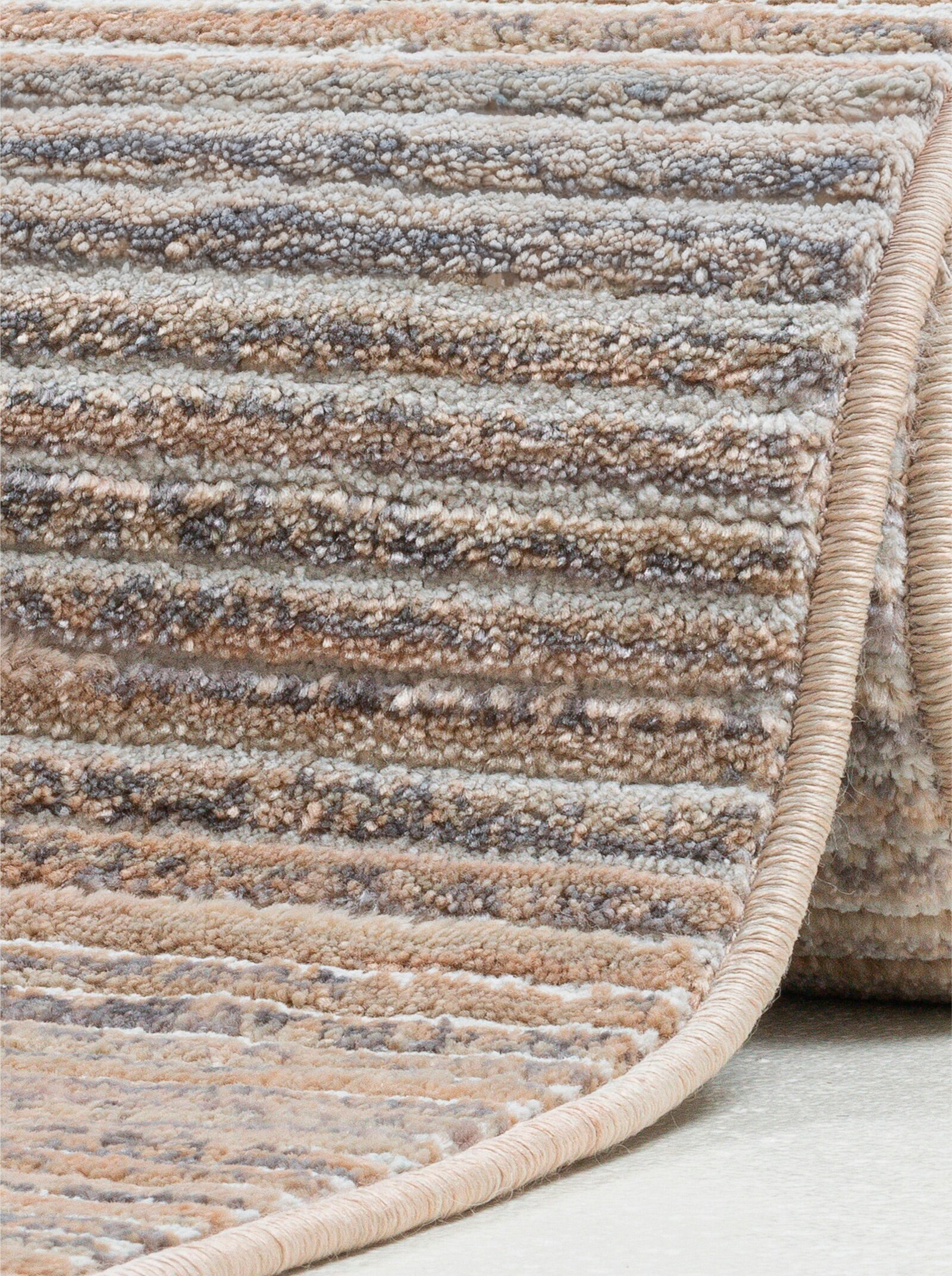 Theko Teppich - beige-meliert