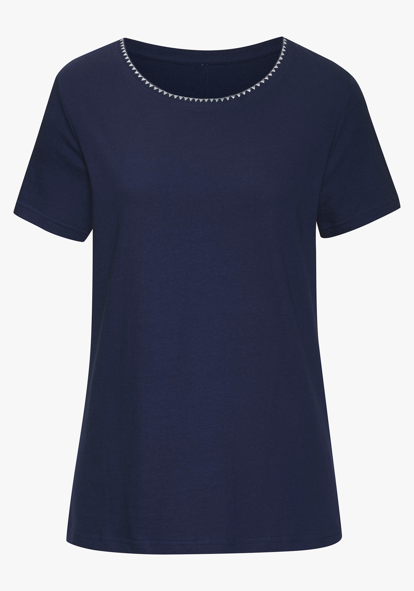 Vivance T-Shirt - blau, creme