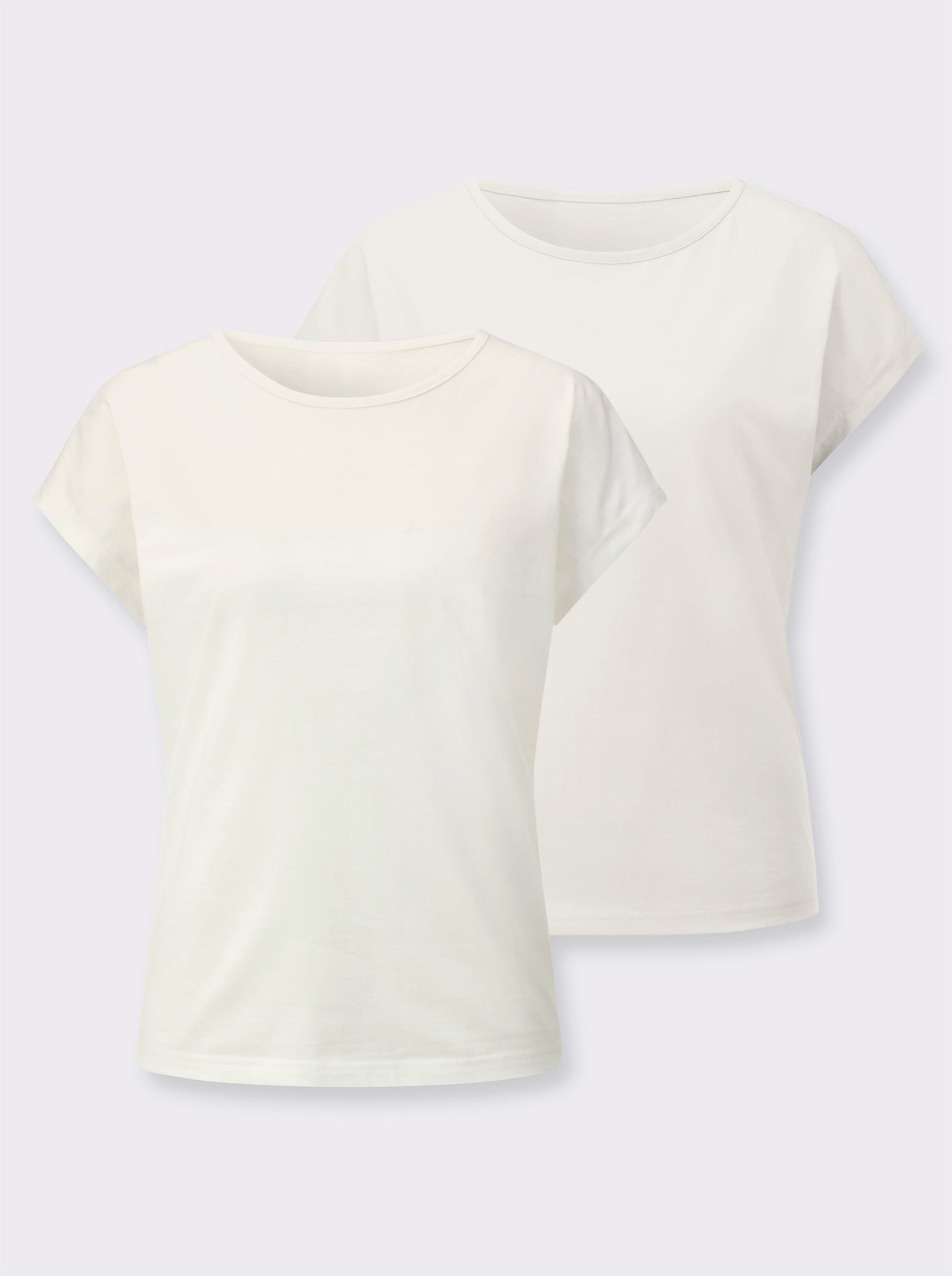 Tričko v balení po 2 ks - Svetlobéžová + svetlobéžová