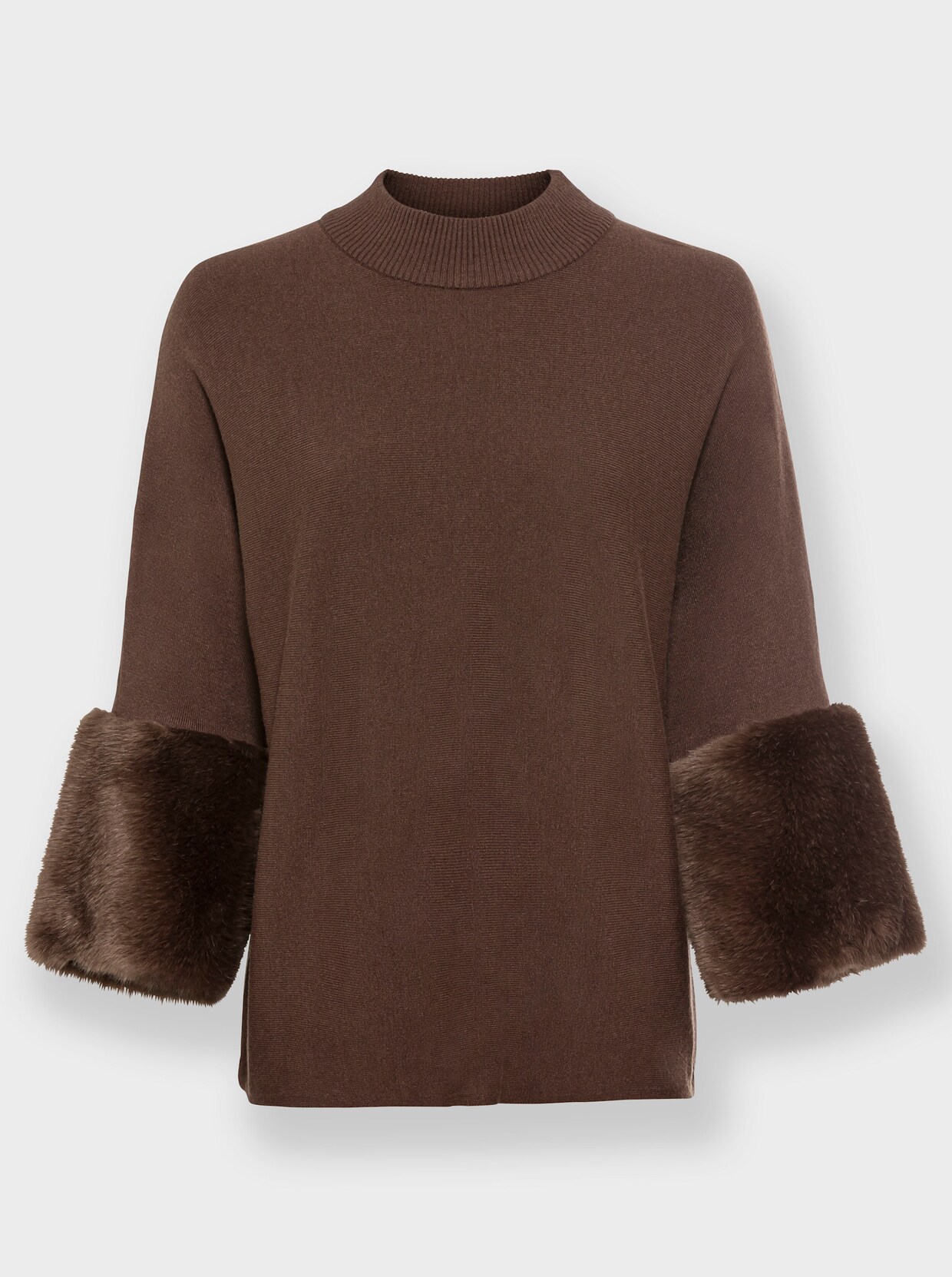 heine Stehkragenpullover - schoko