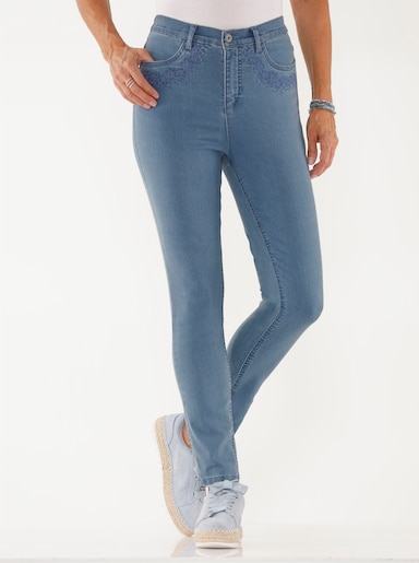 Jeans - blue-bleached