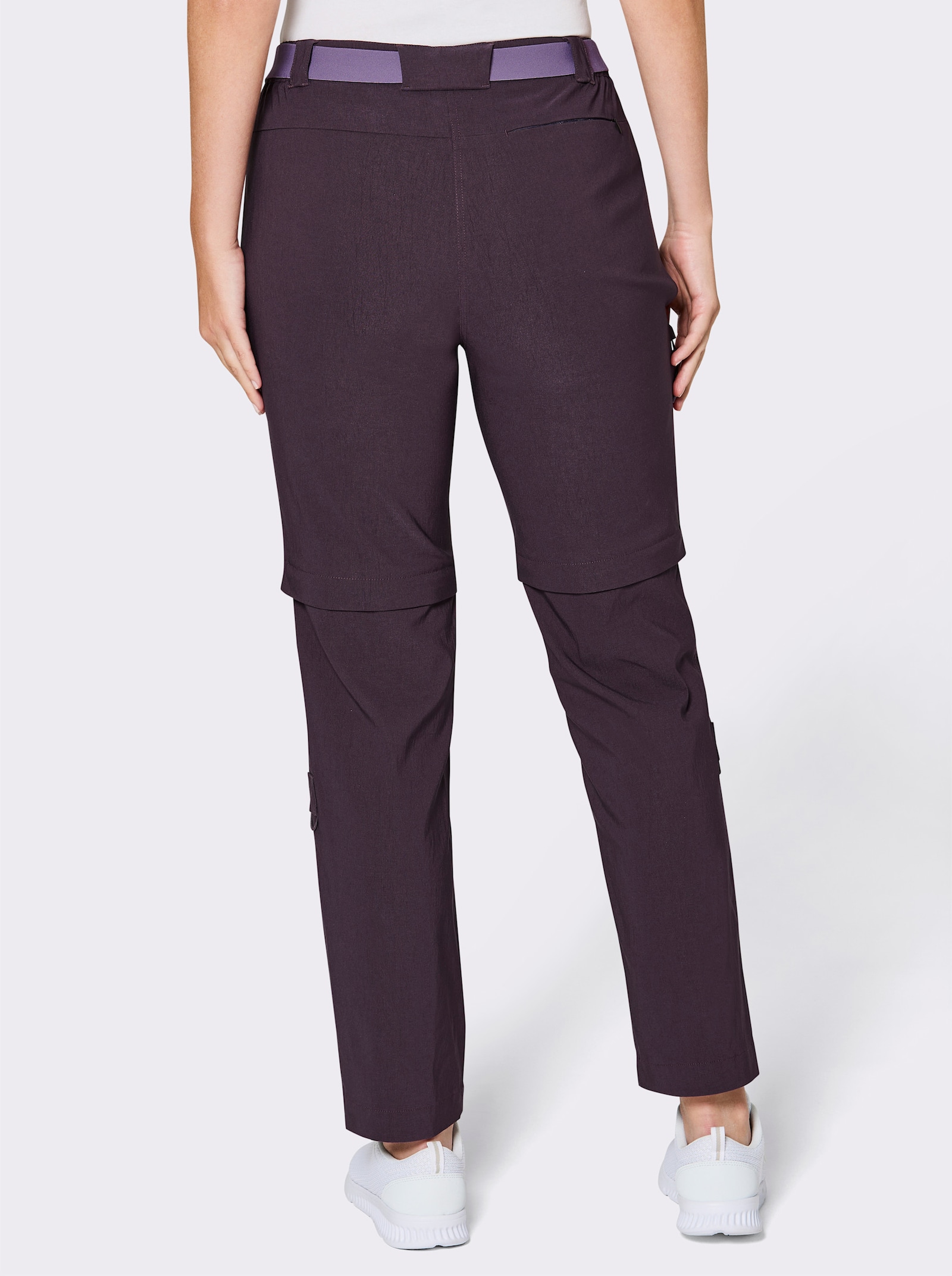 Catamaran Sports Trekkinghose mit abzippbaren Beinen - aubergine