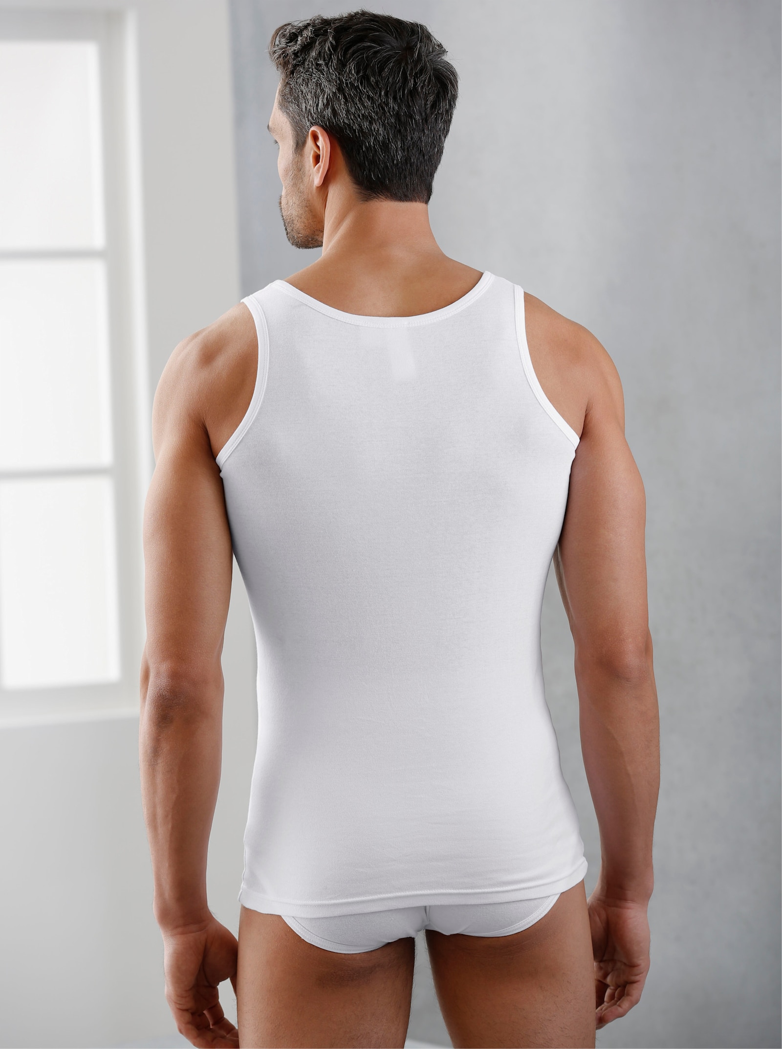 KINGsCLUB Slipy - bílá