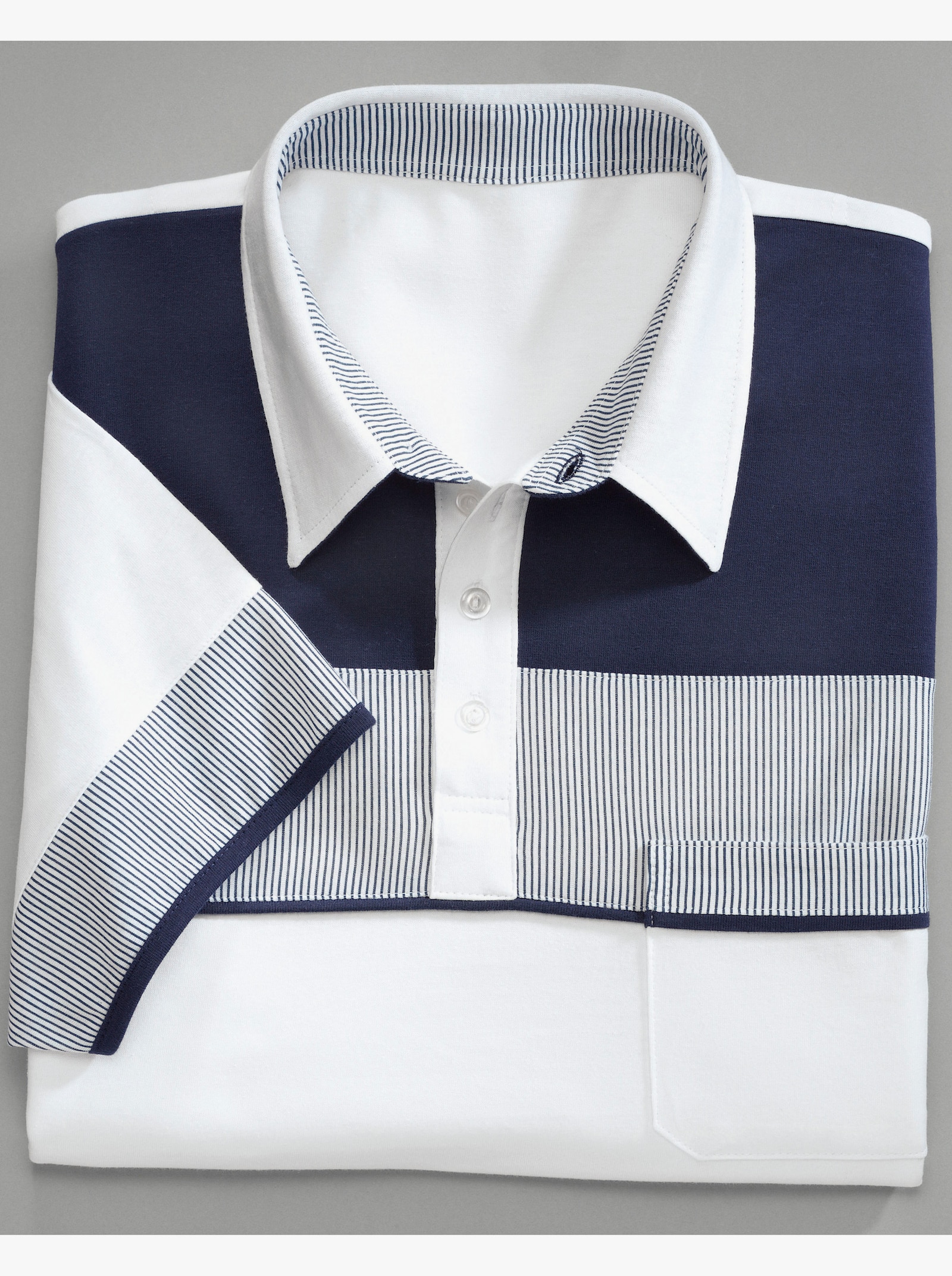 Catamaran Kurzarm-Poloshirt - weiss