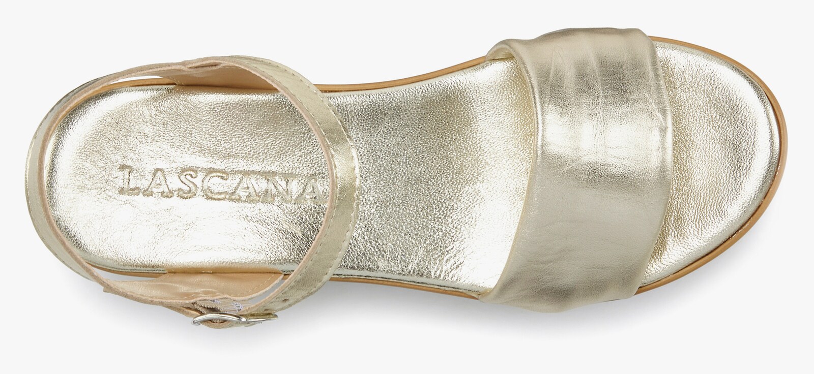LASCANA Sandalette - goldfarben