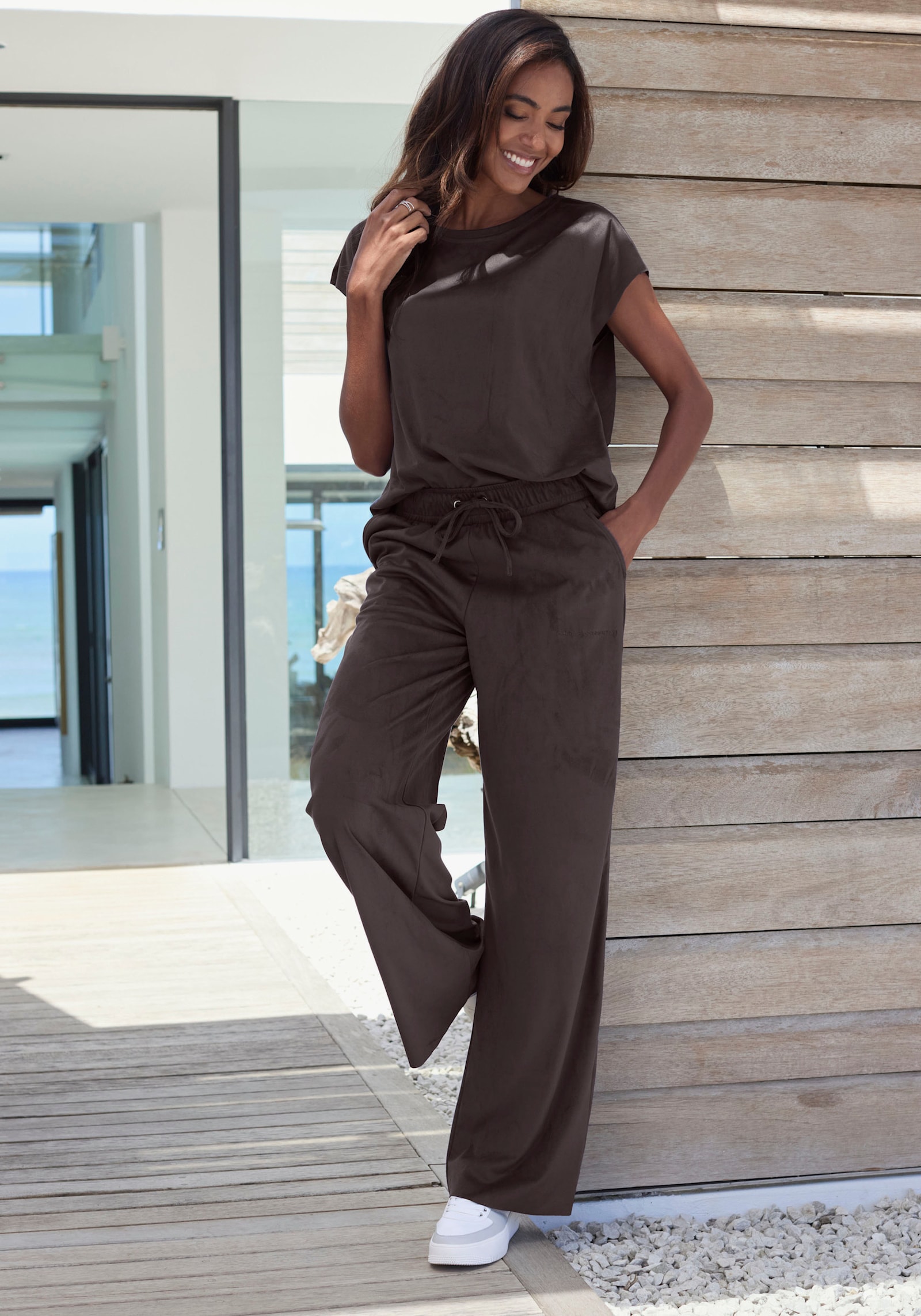 French Connection T-Shirt - dunkelbraun