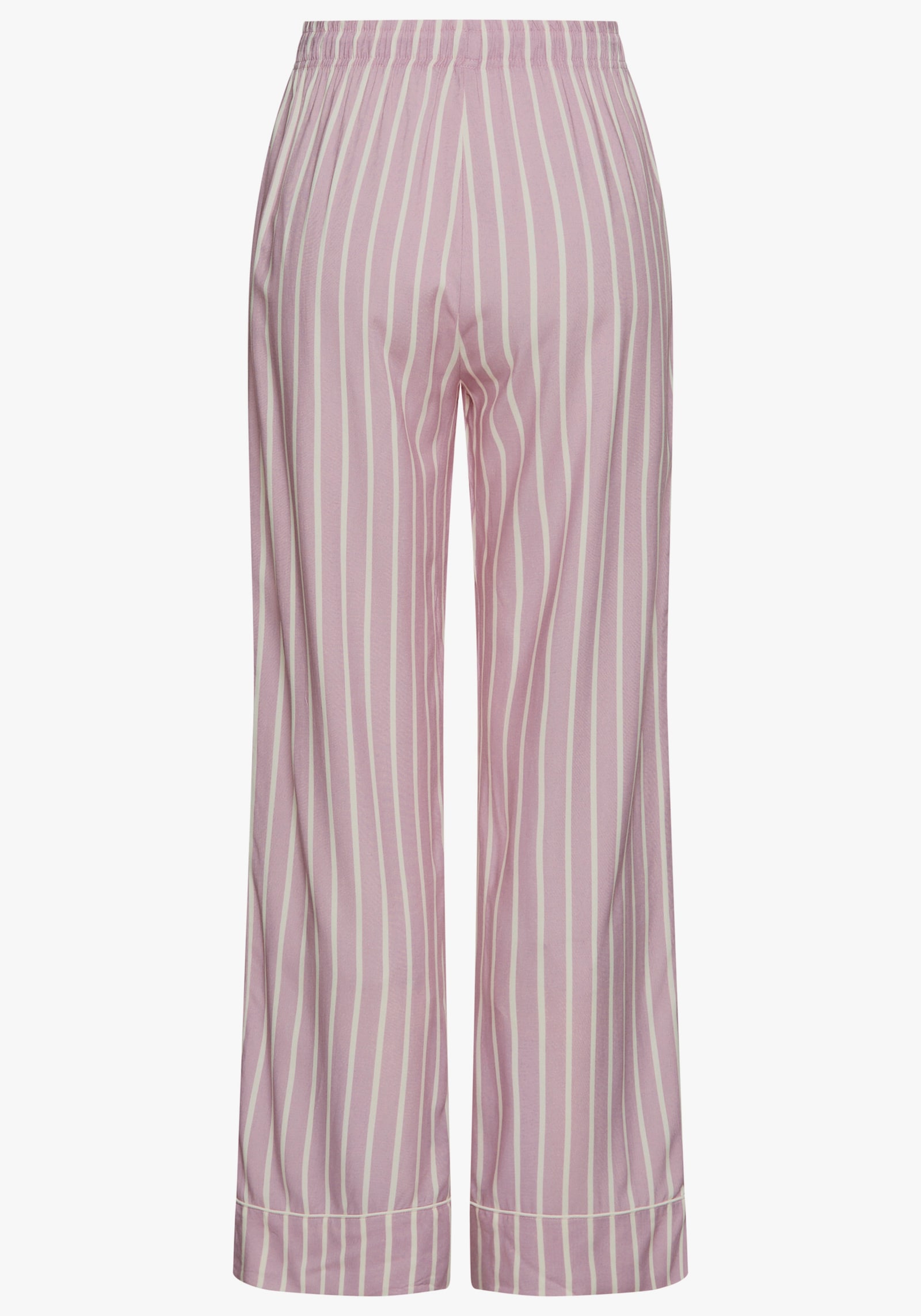 LASCANA Bas de pyjama - vieux rose à rayures