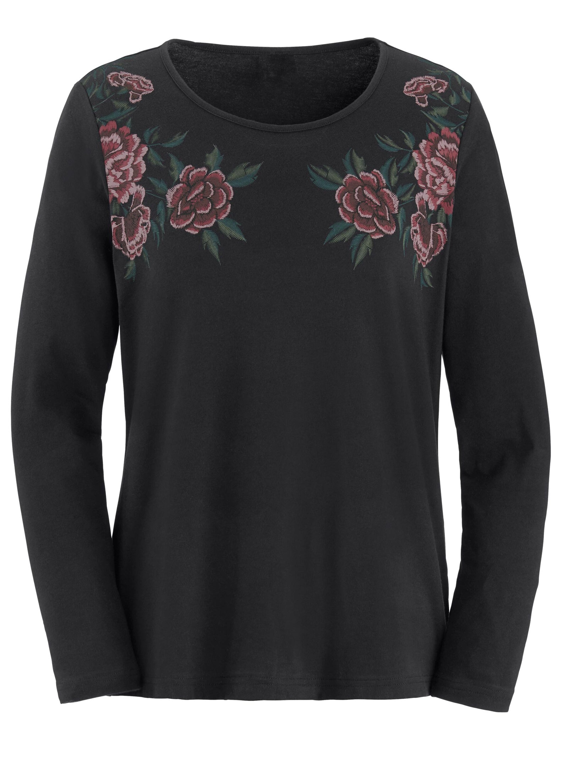 Shirt - schwarz-bedruckt