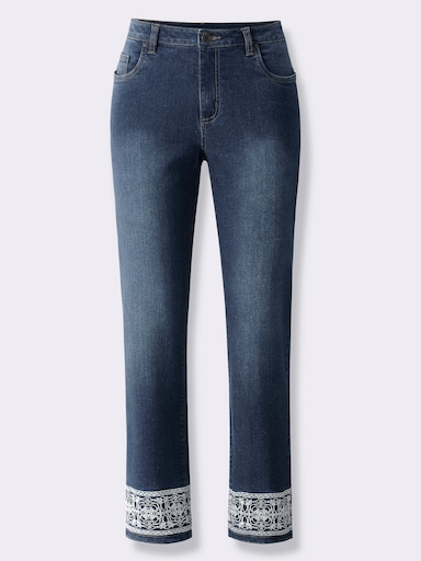 7/8-jeans - blue-stonewashed