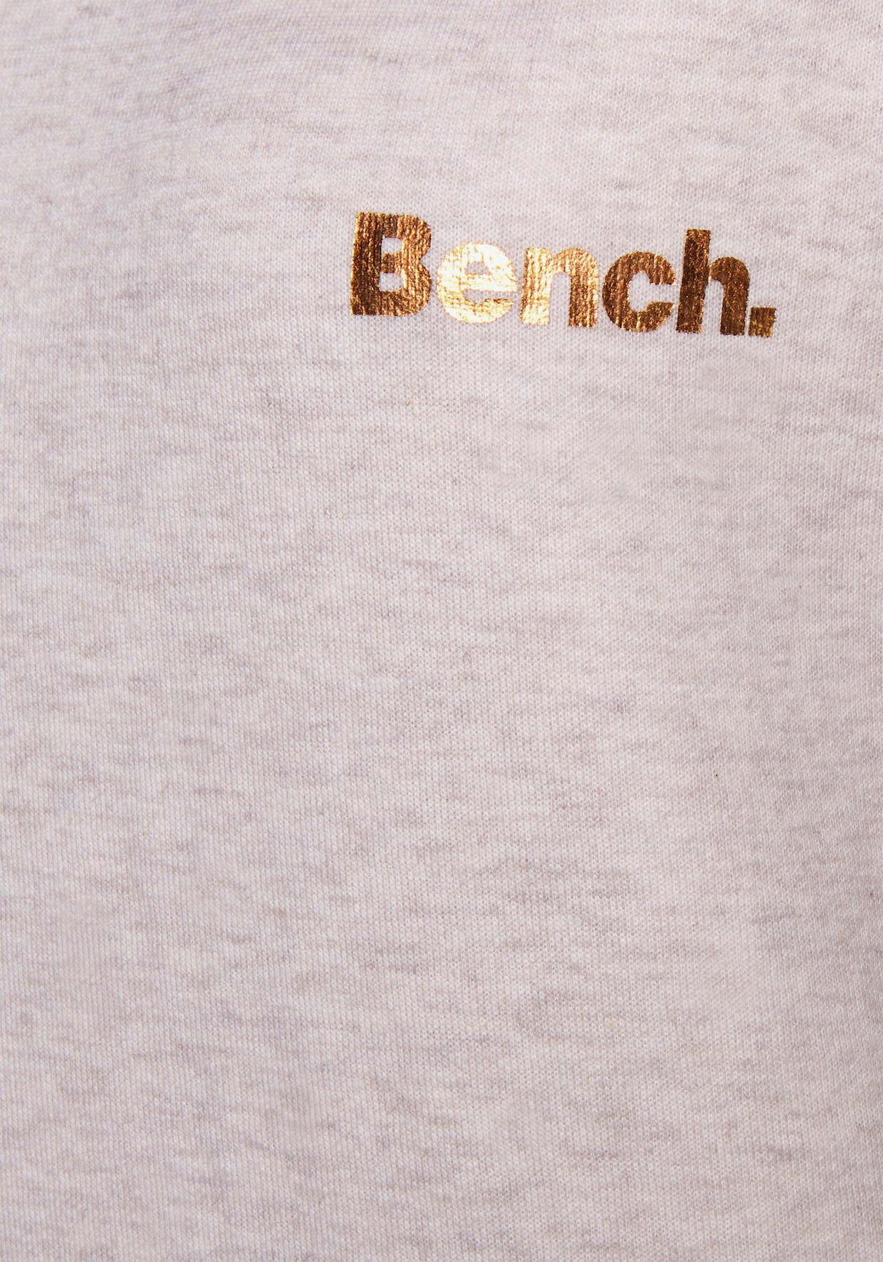 Sweatshirt long - beige chiné