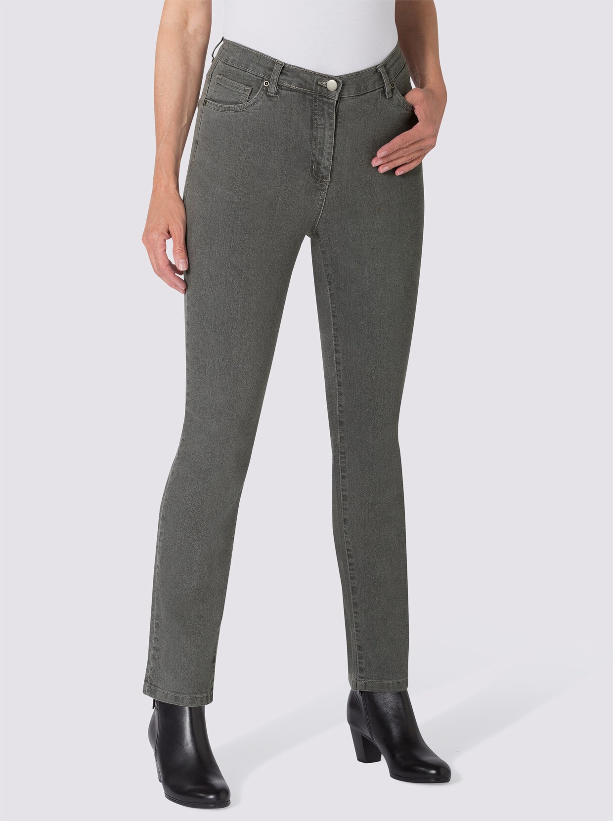 5-Pocket-Jeans - grey-denim