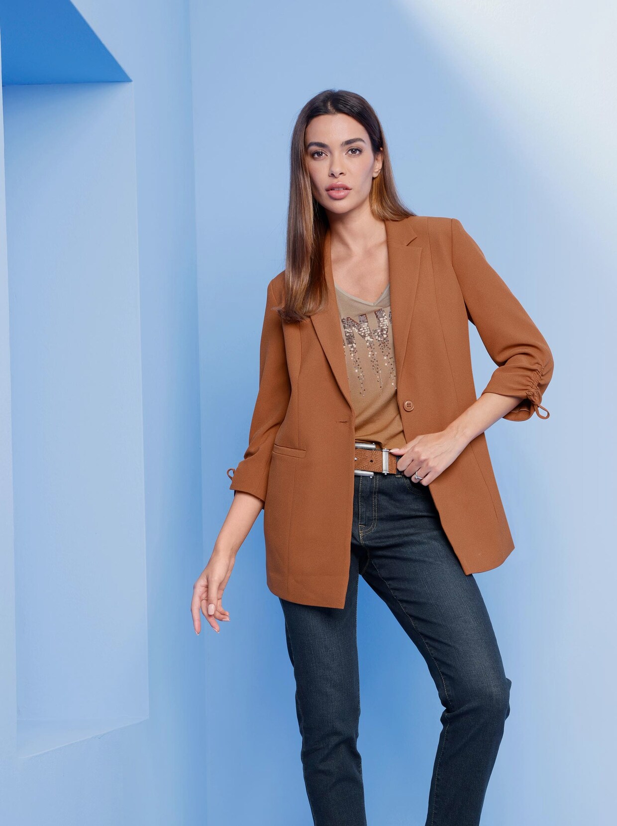 Rick Cardona Blazer - cognac