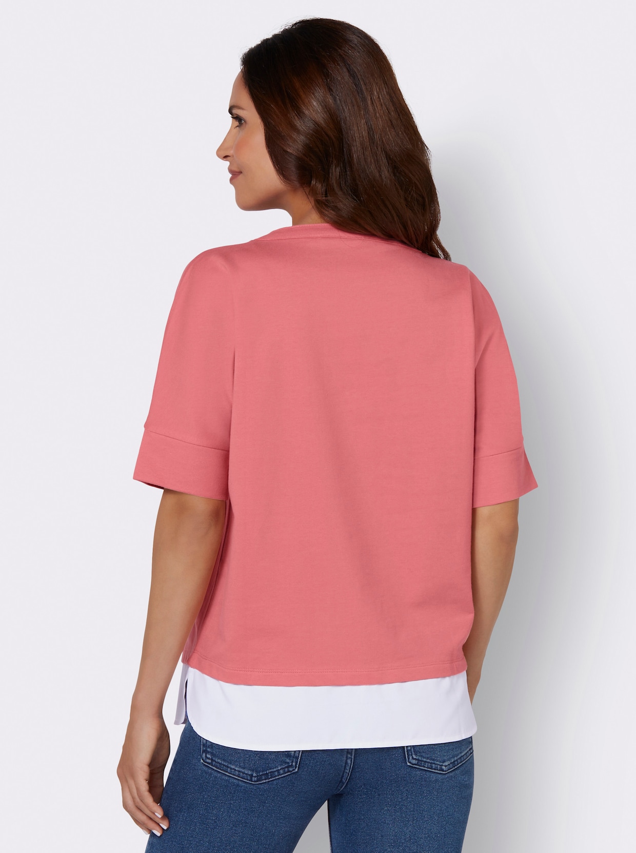 2-in-1-Shirt - flamingo-ecru
