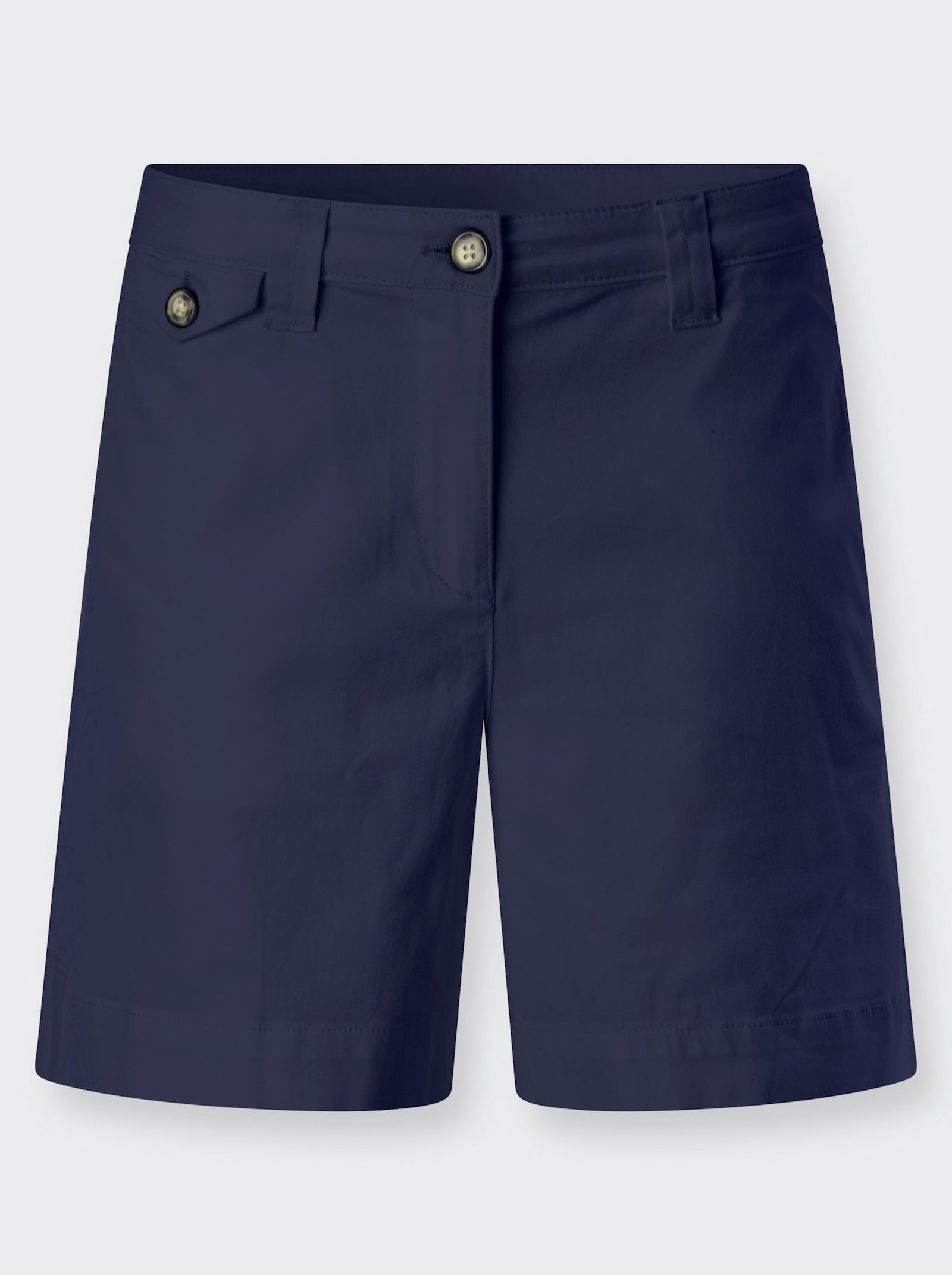 heine Shorts mit etwas weiterem Bein - marine