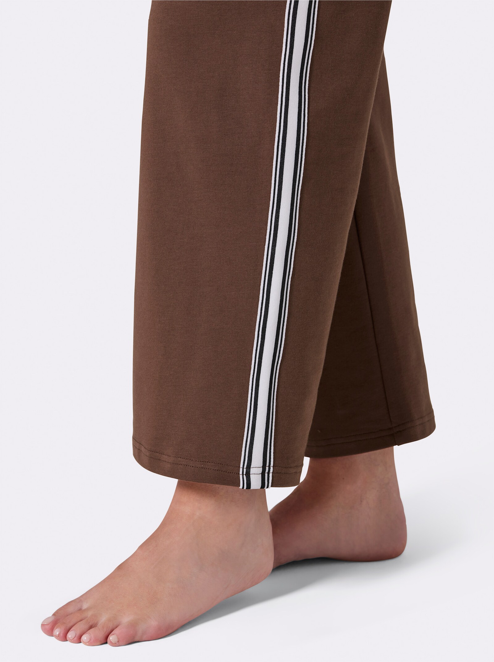 feel good Hose - schoko-ecru
