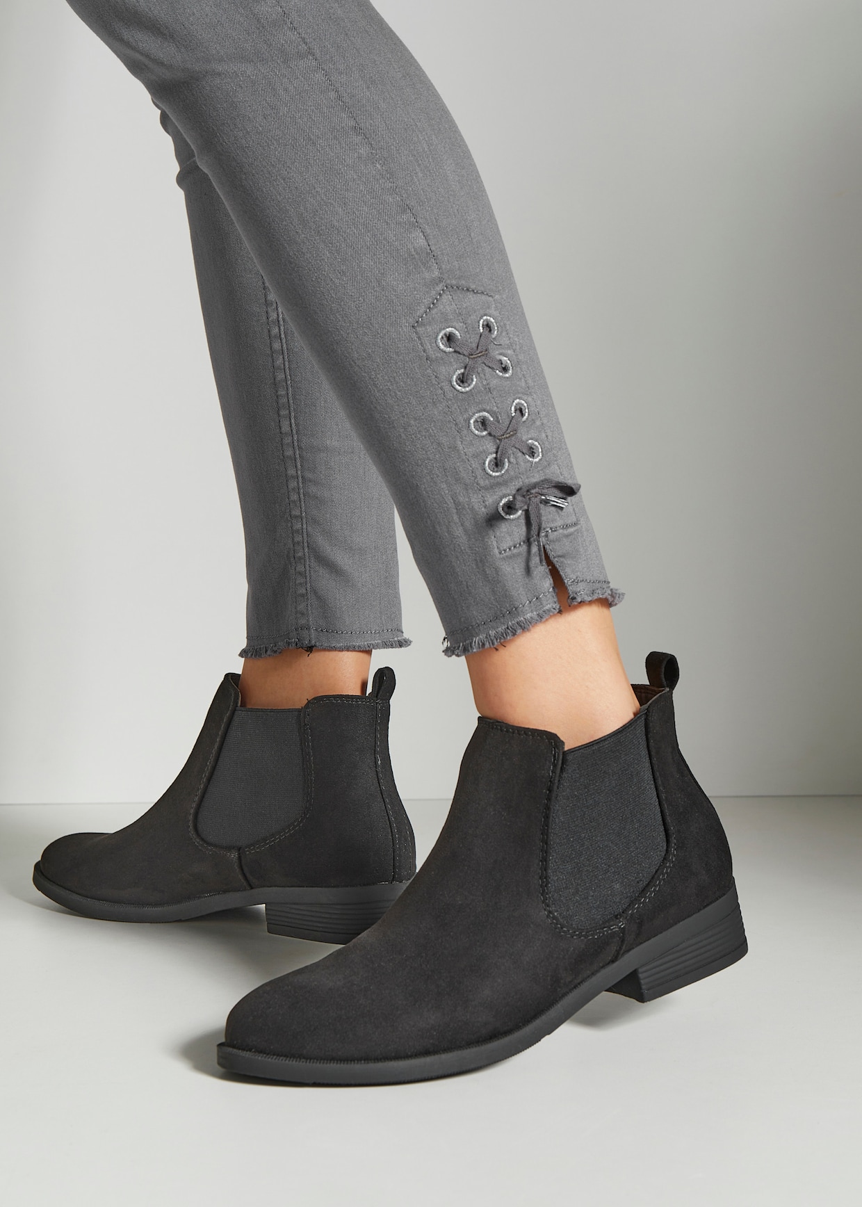 Vivance Chelsea boots - zwart