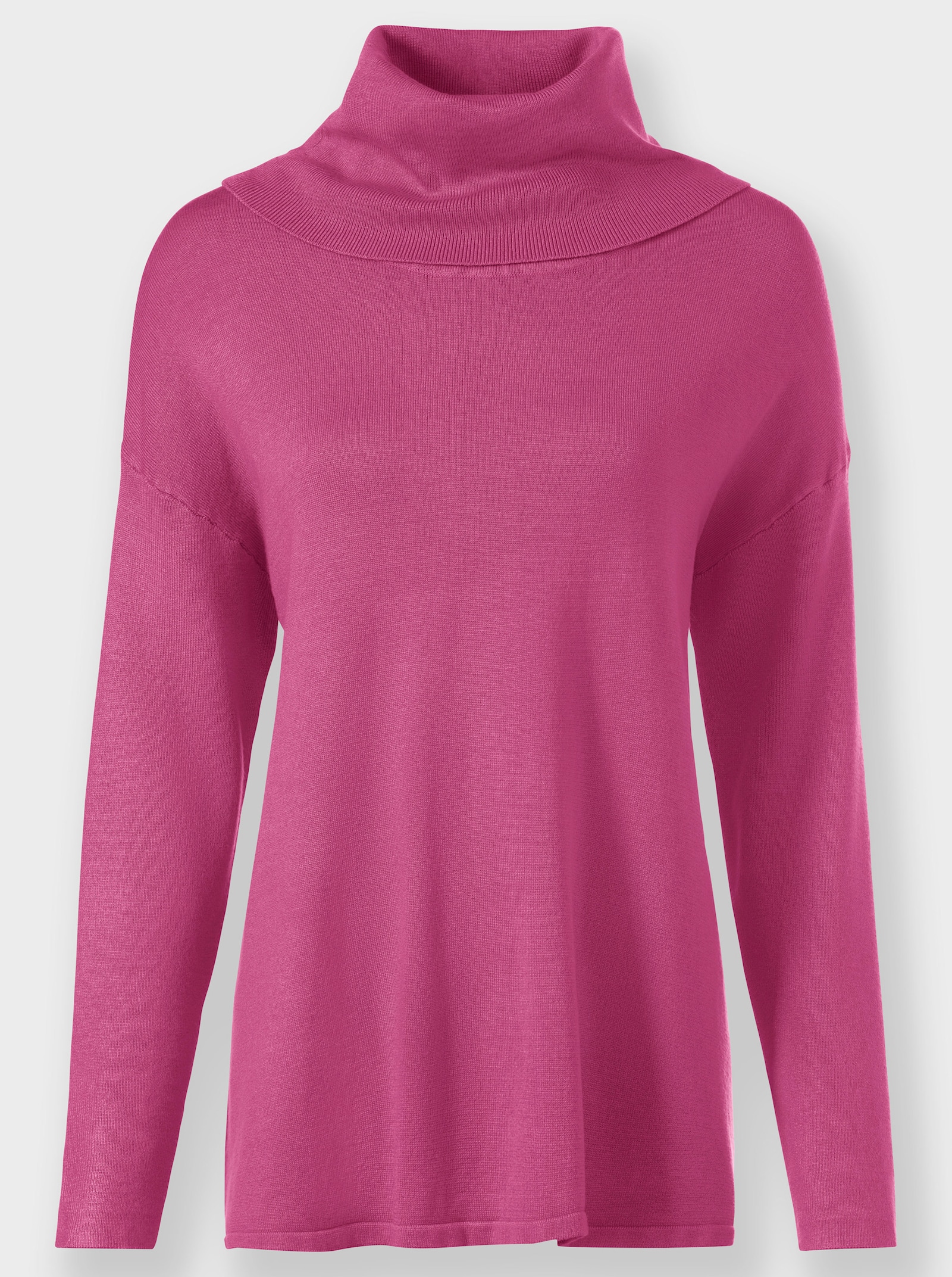 heine Rollkragenpullover im Oversized-Look - fuchsia