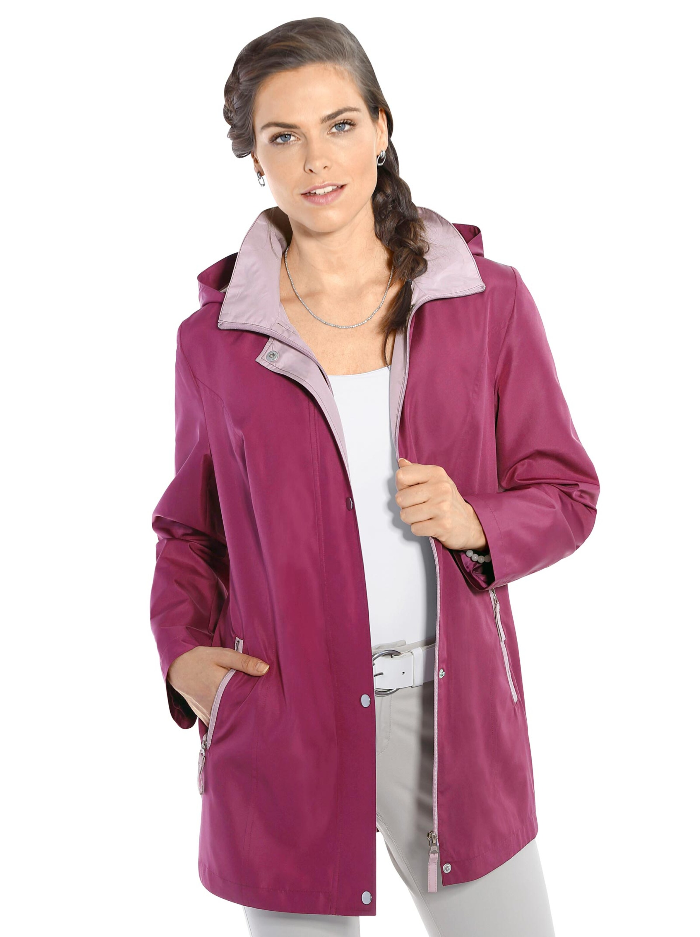 Jacke - fuchsia-rosé