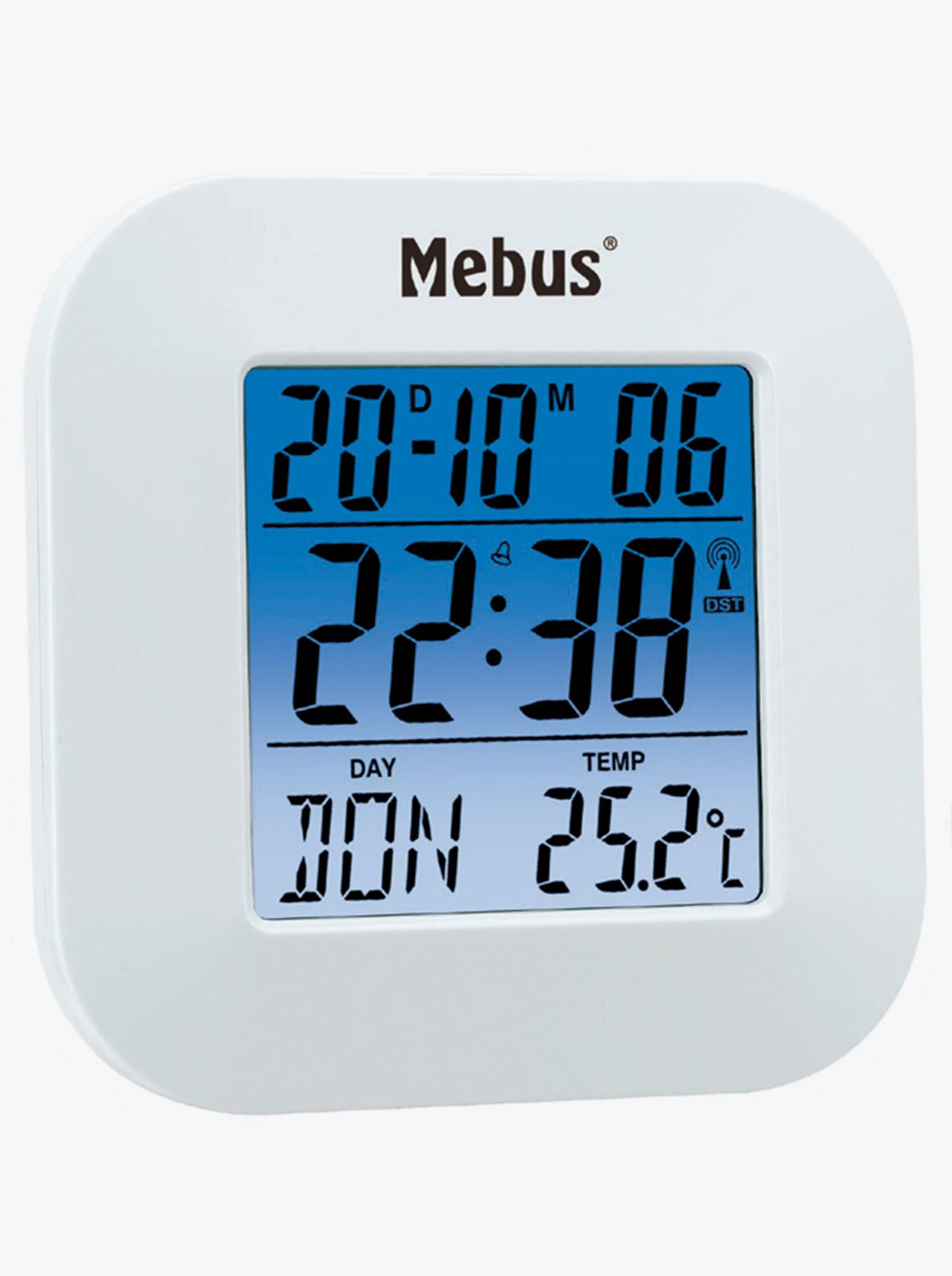 Rádiobudík - biela