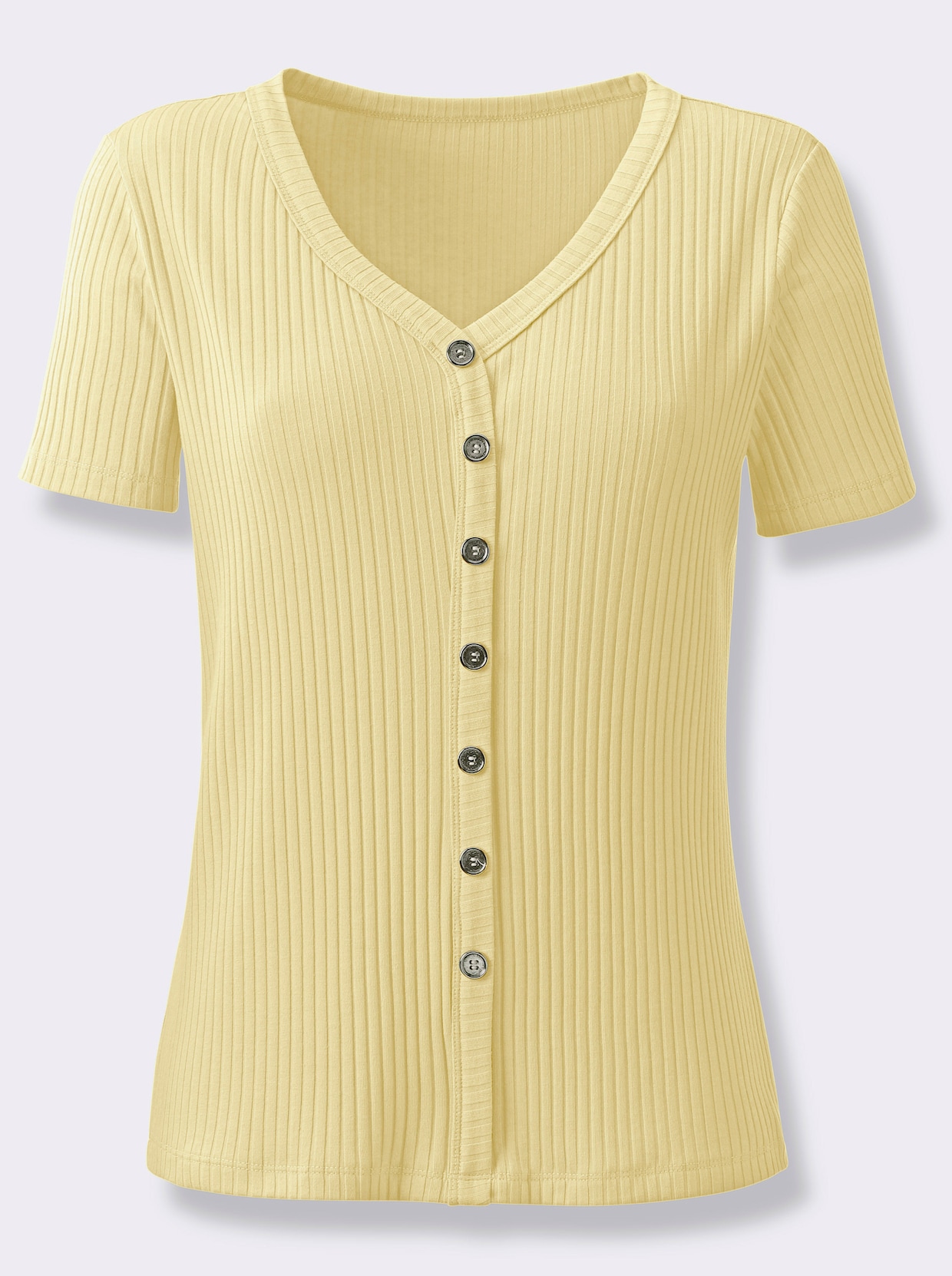 Shirt met korte mouwen - citroen