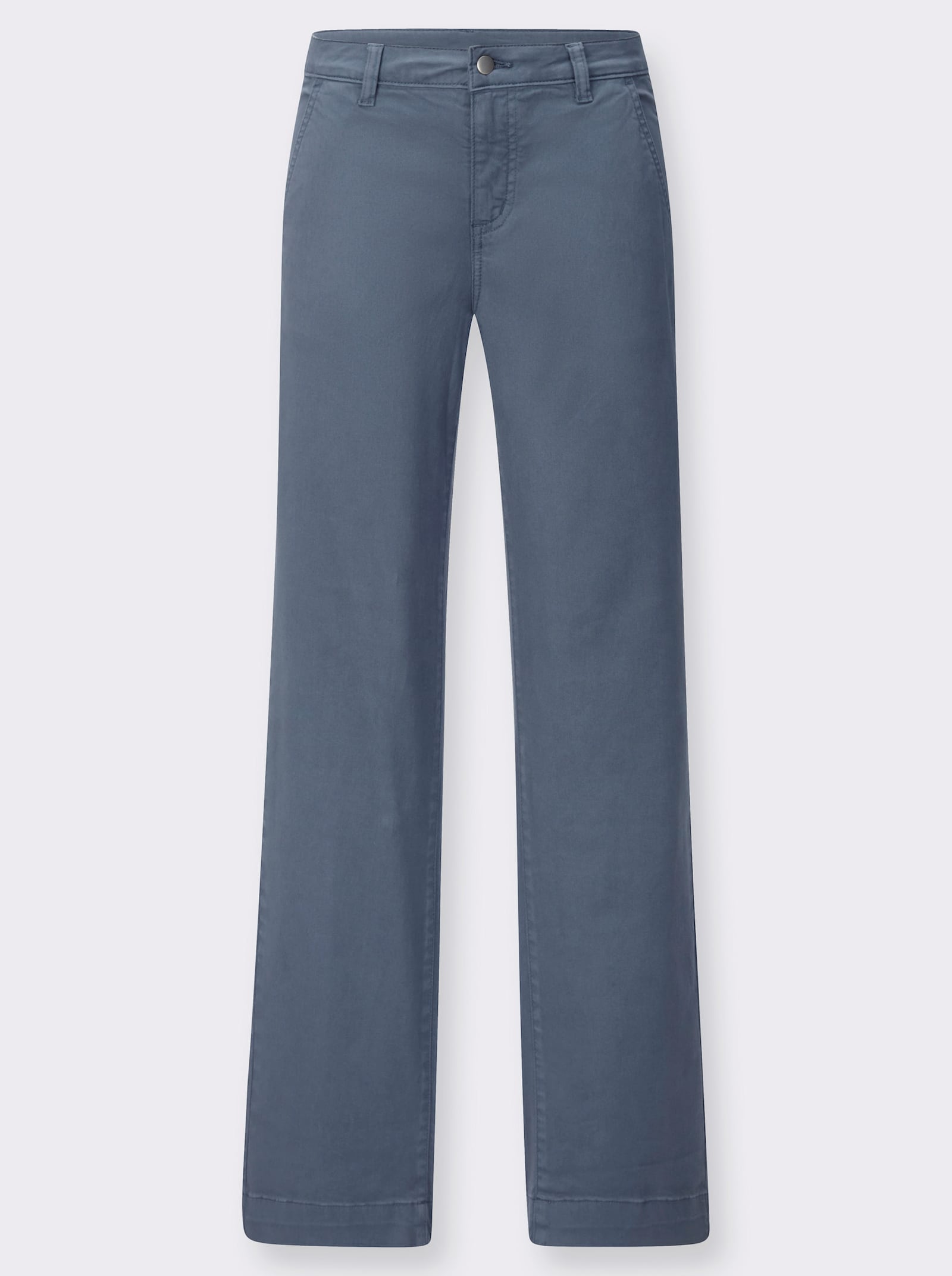 Gerade Jeans in Twill-Qualität - rauchblau