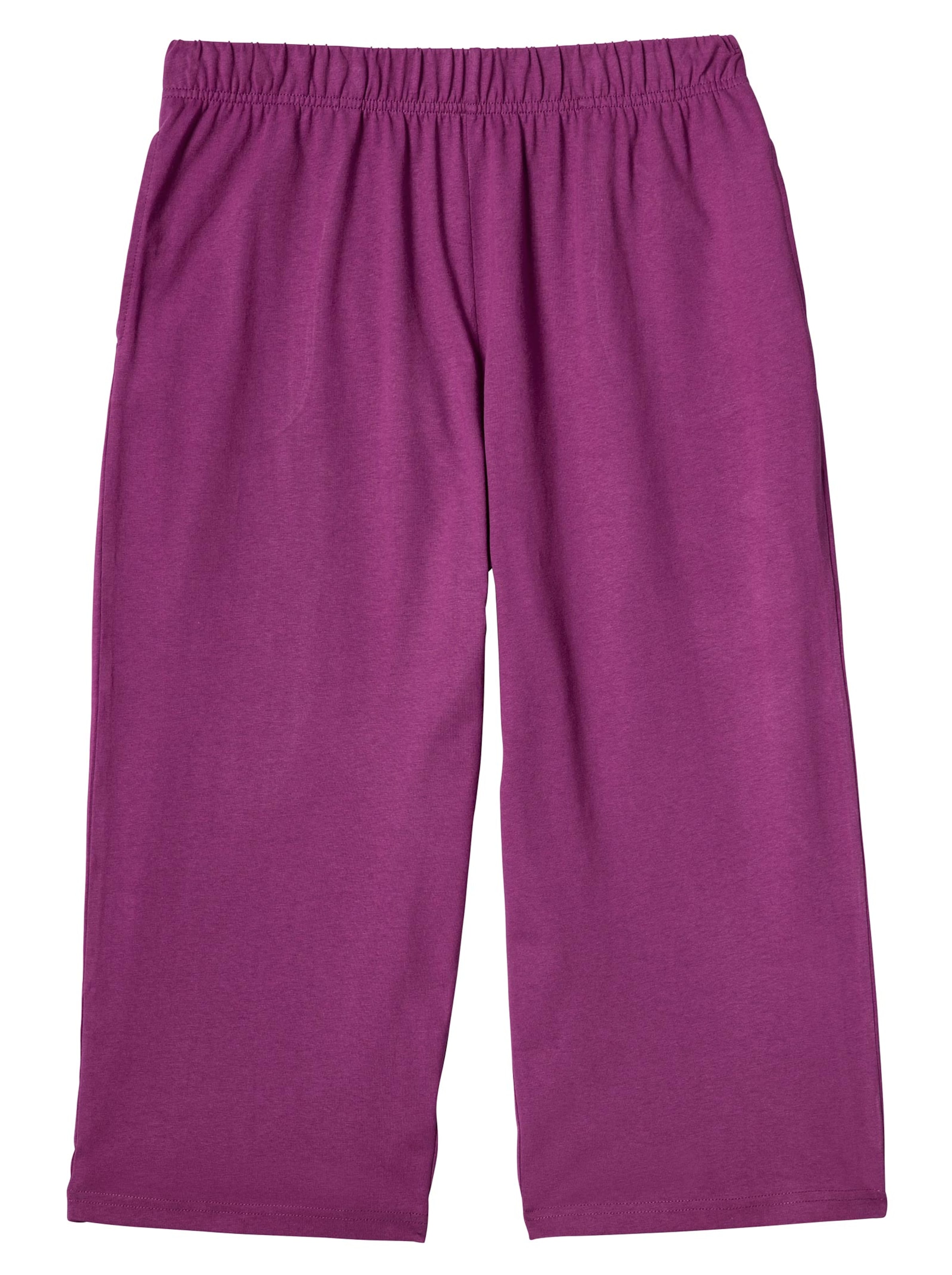 Capri-Freizeithose - beere