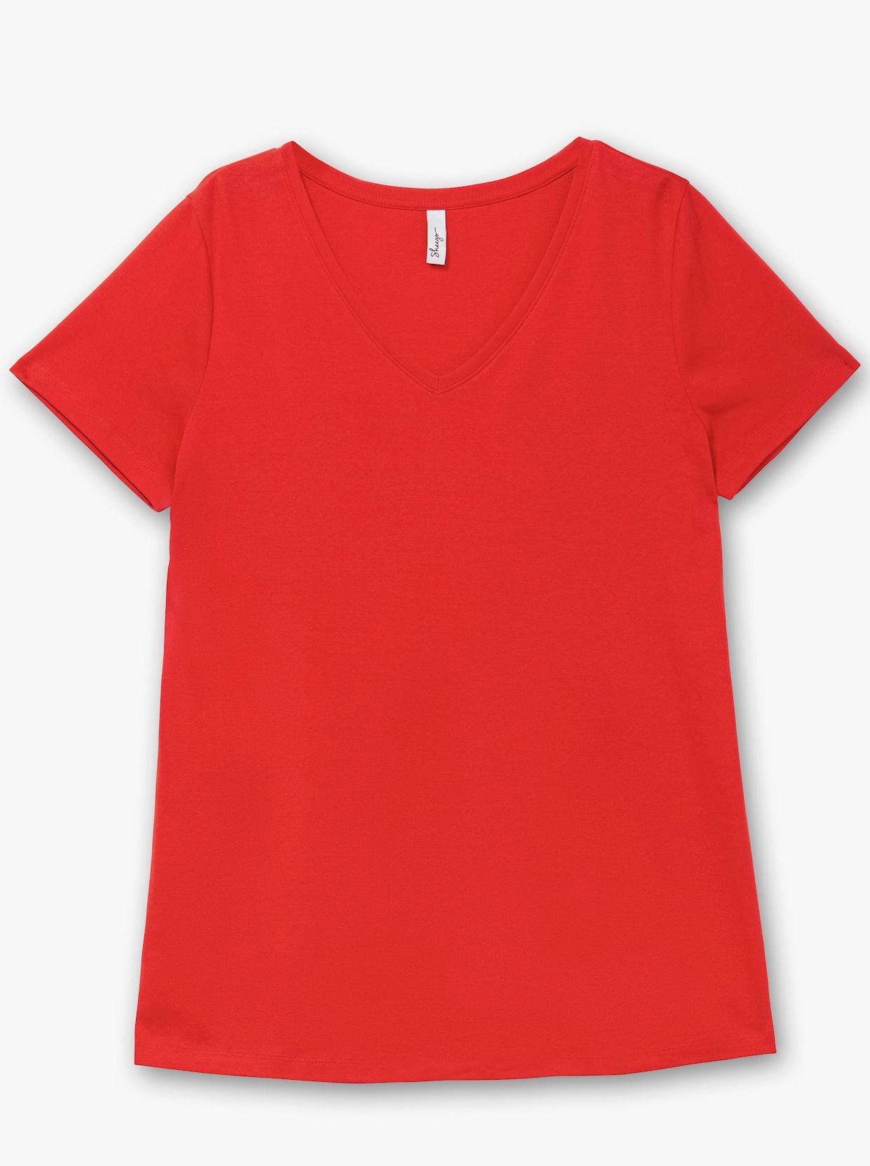 sheego T-Shirt - rot