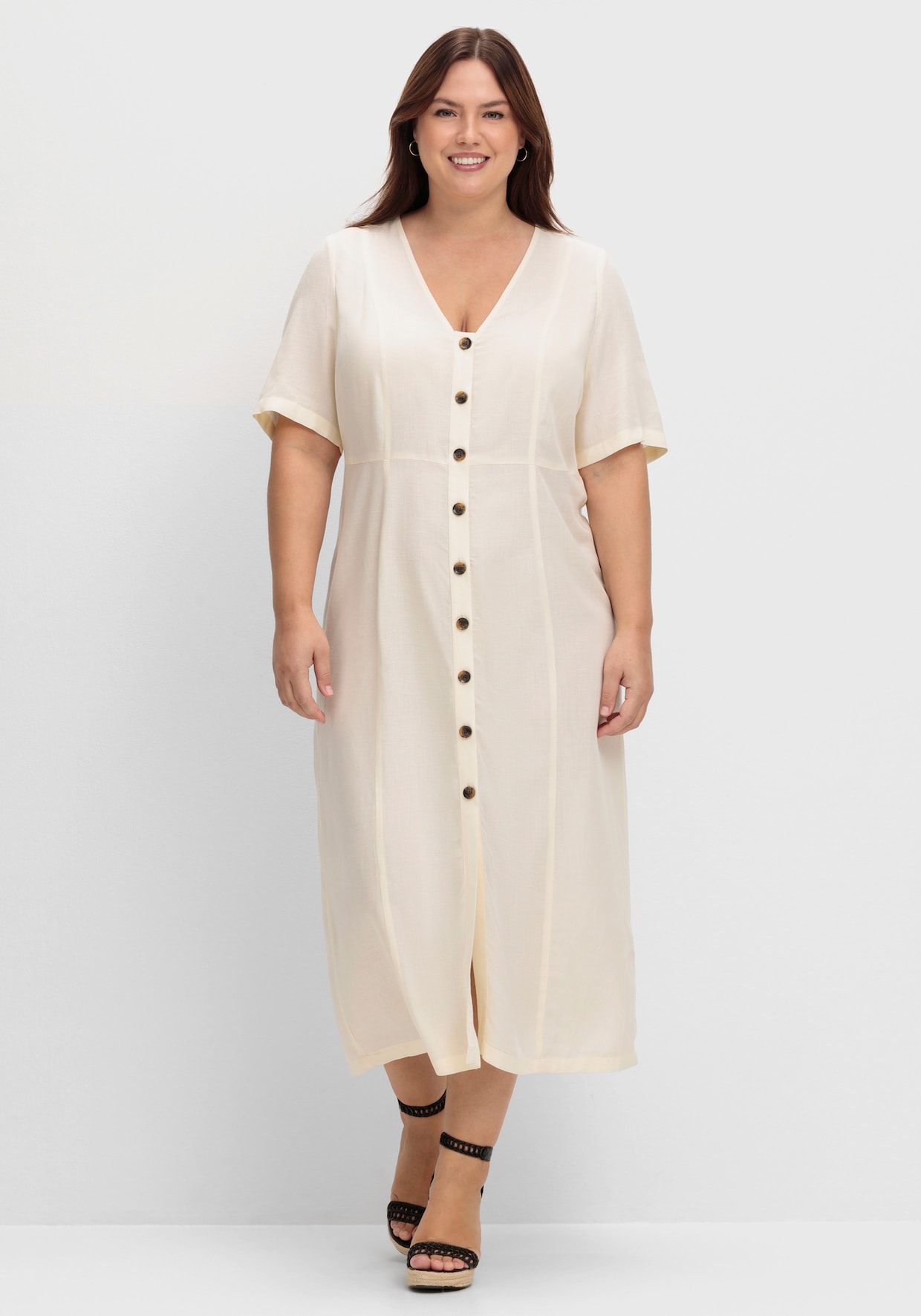 Sommerkleid - champagner
