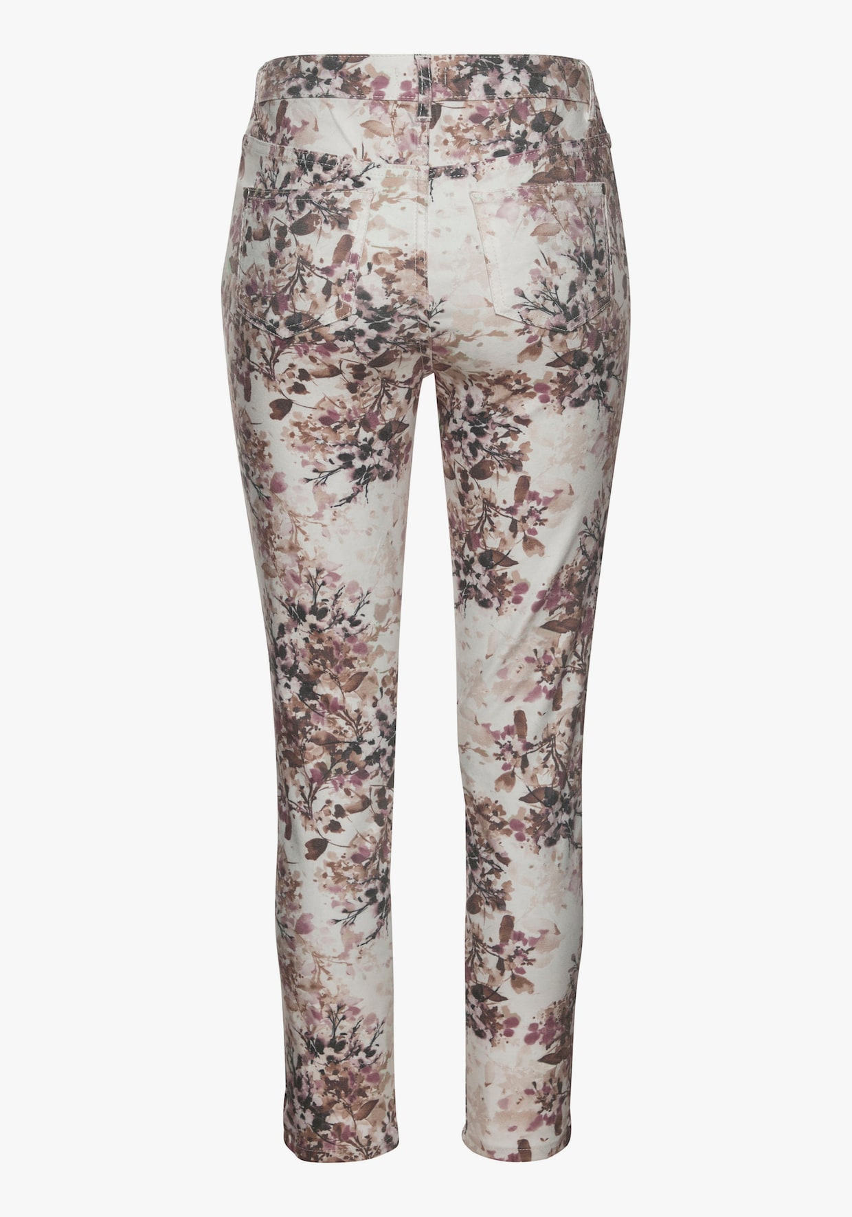 LASCANA Jegging 7/8 - beige-mauve-marron imprimé