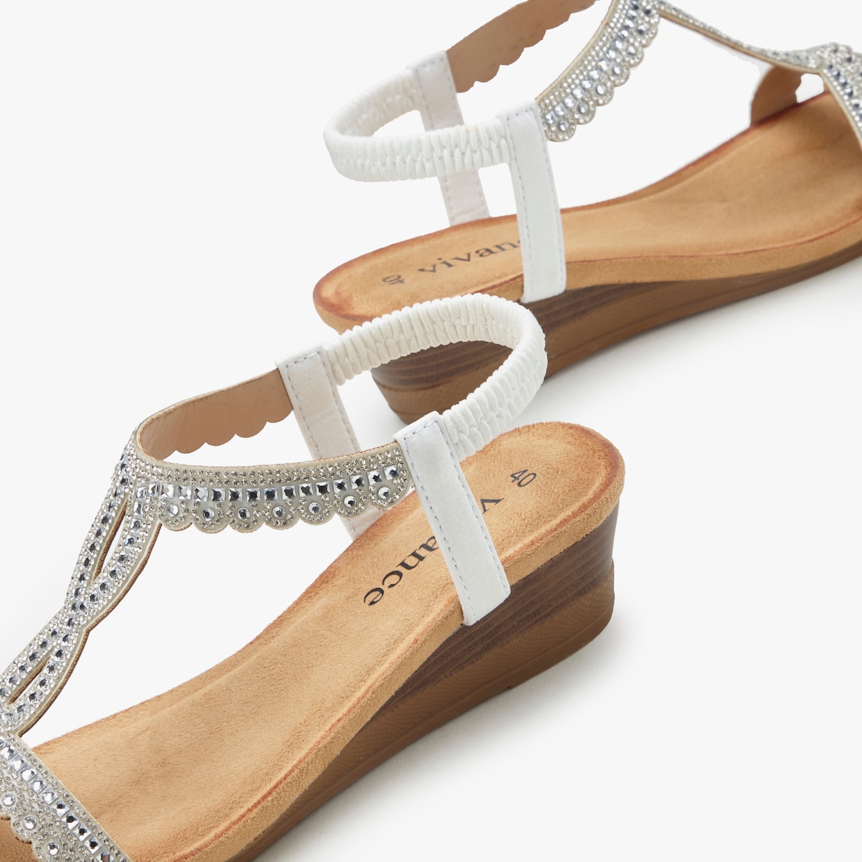 Vivance Sandalen - wit