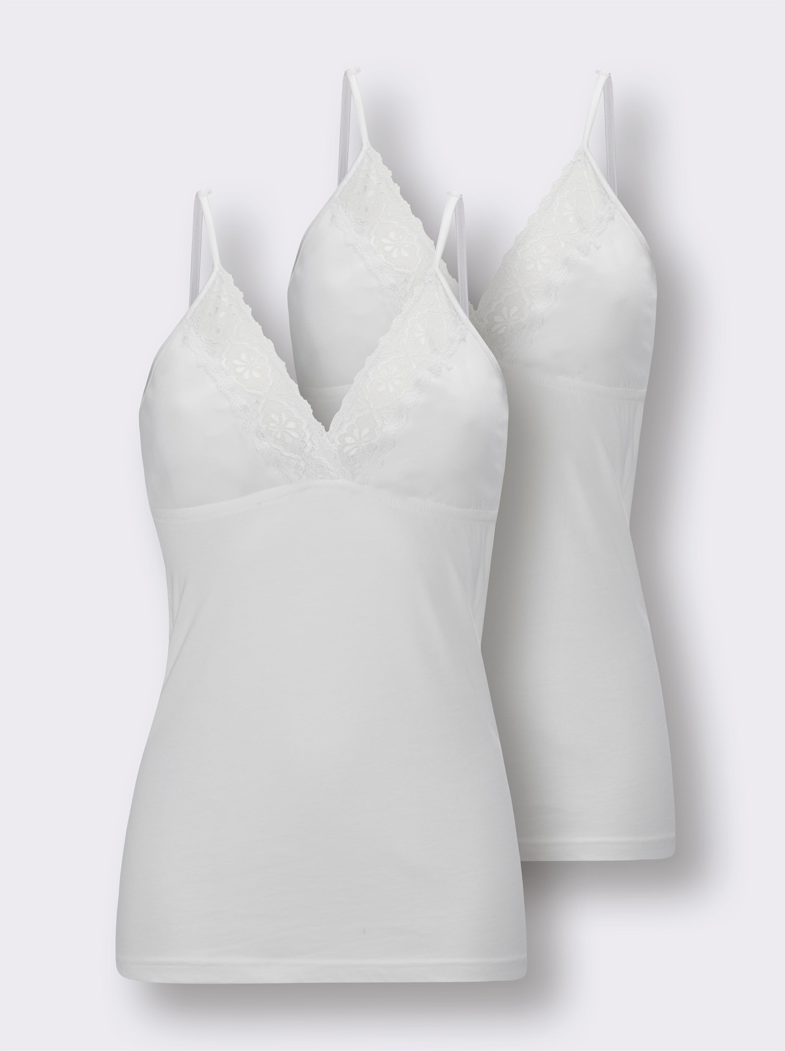 wäschepur BH-Hemd - weiß