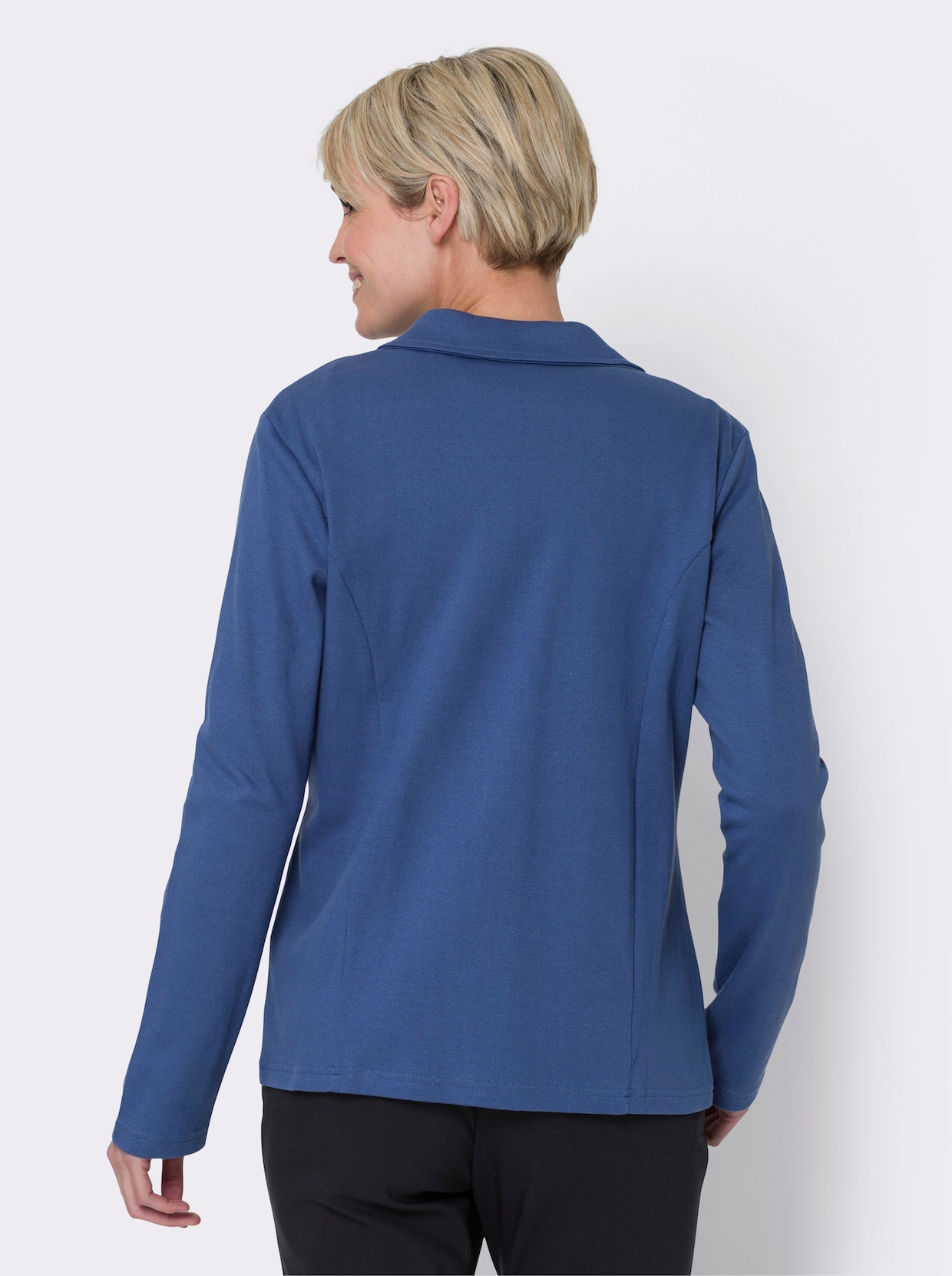 Jerseyblazer - jeansblau