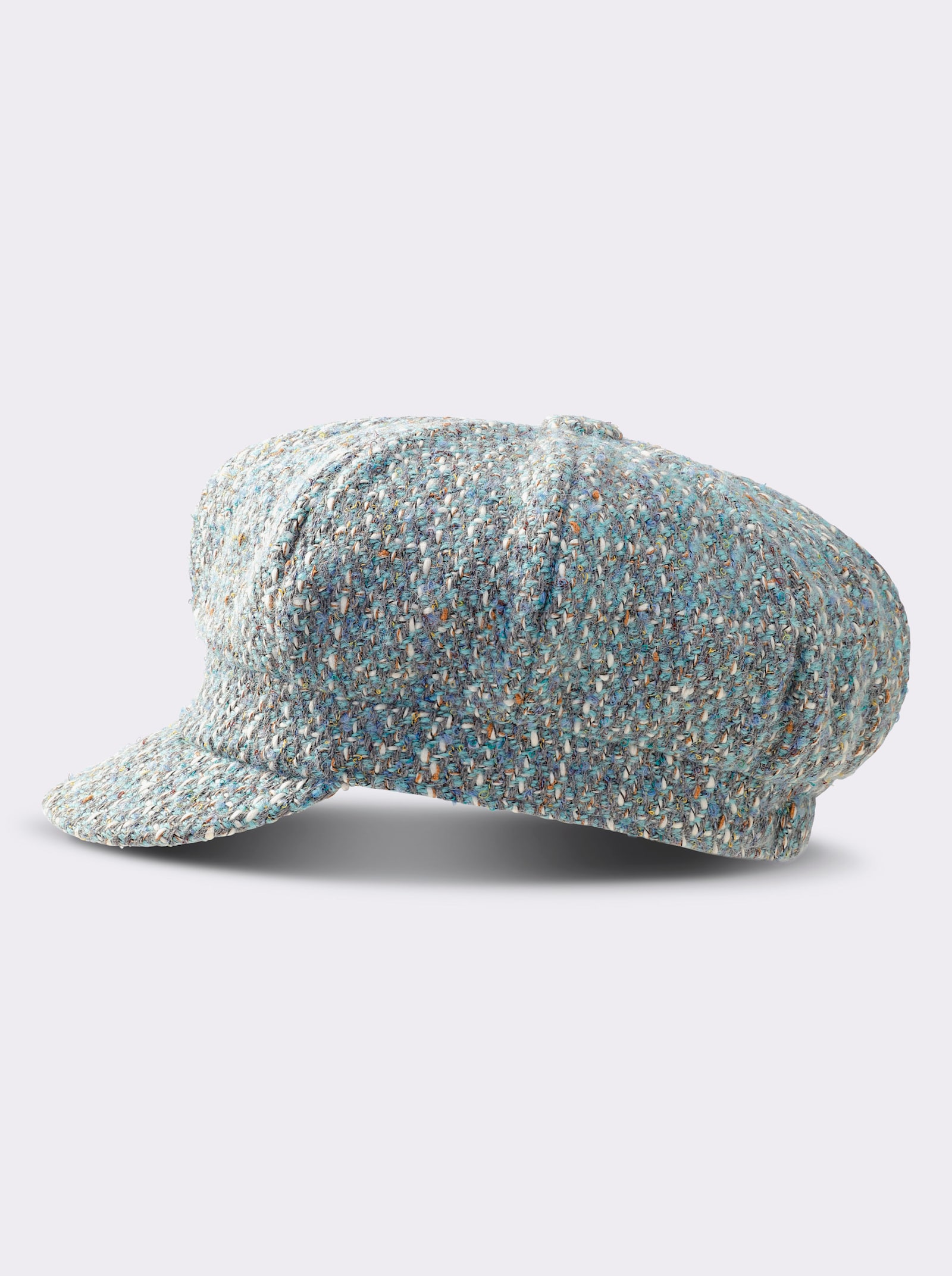 Gebreide muts voor het hele jaar - aqua