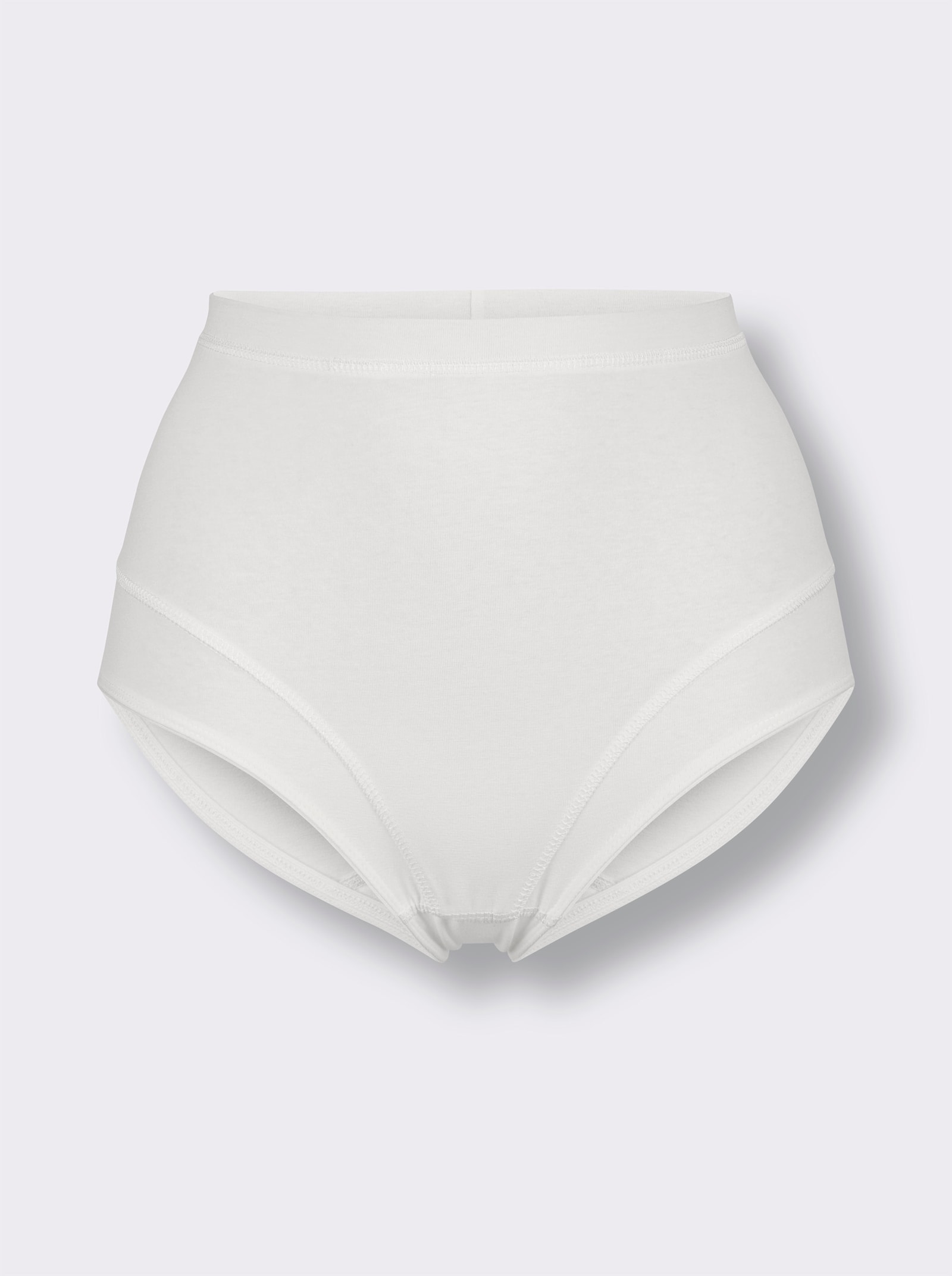 wäschepur Tailleslip met brede, zachte band - wit